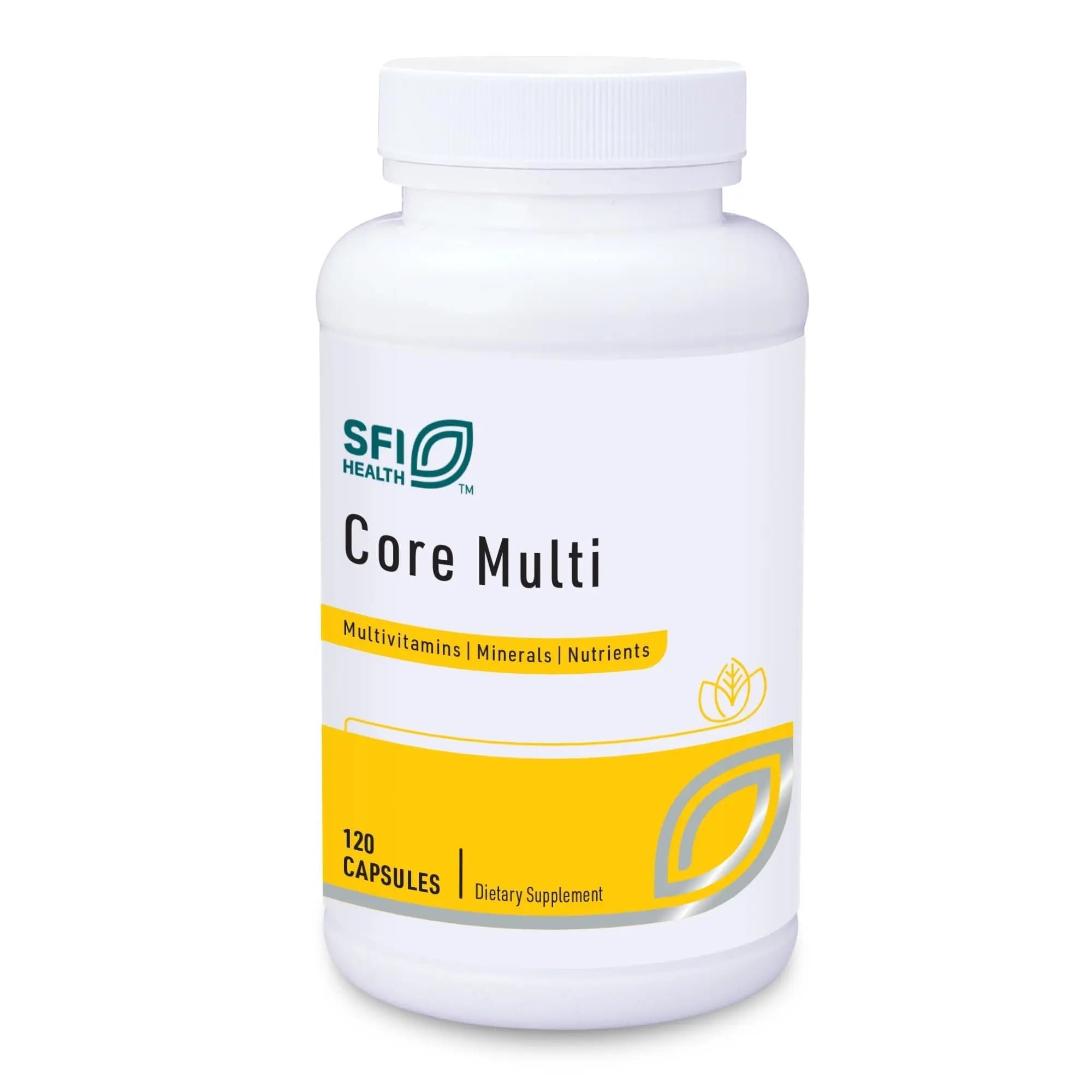 Klaire Labs SFI Health Core Multi - Multimineral & Multivitamin Supplement with No Iron - Vitamins & Chelated Minerals with Natural Mixed Carotenoids SFI Health uk supplements
