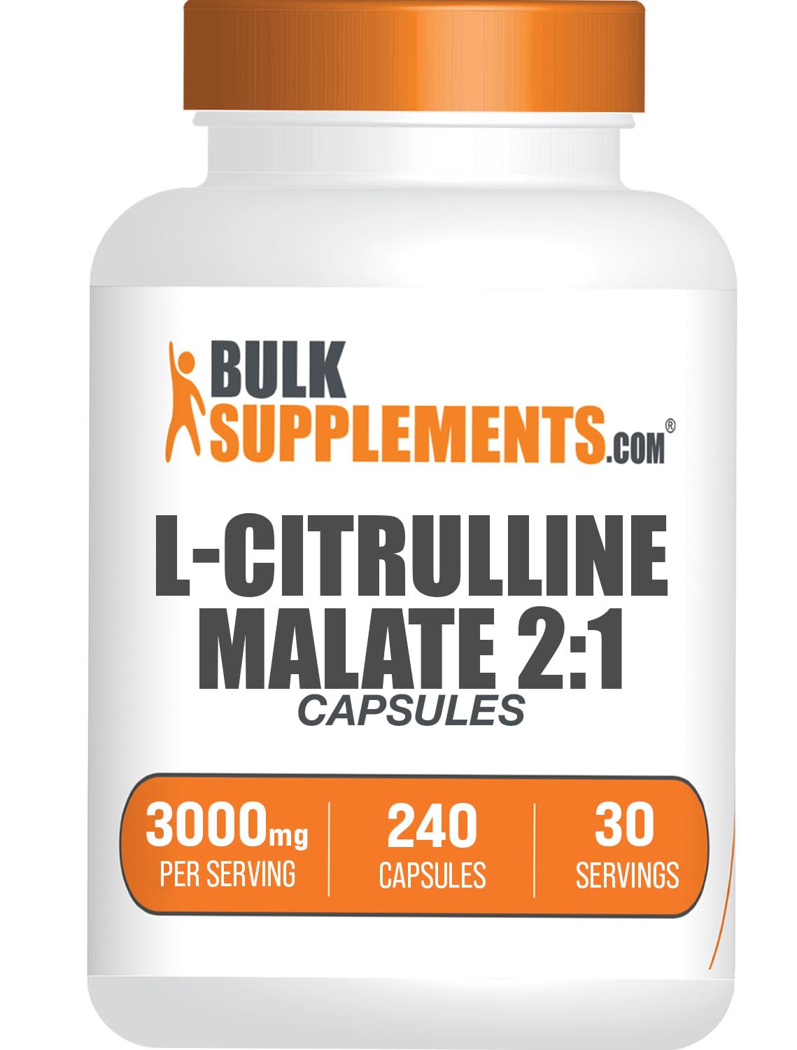 BULKSUPPLEMENTS.COM L-Citrulline Malate Capsules - Citrulline Malate 3000mg BULKSUPPLEMENTS.COM uk supplements