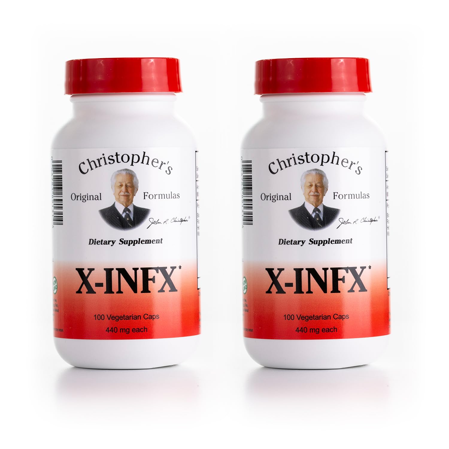Christopher's Original Formulas X-INFX Formula, Natural Immune Support, 2 Pack, 100 Caps Each Christopher's Original Formulas uk supplements