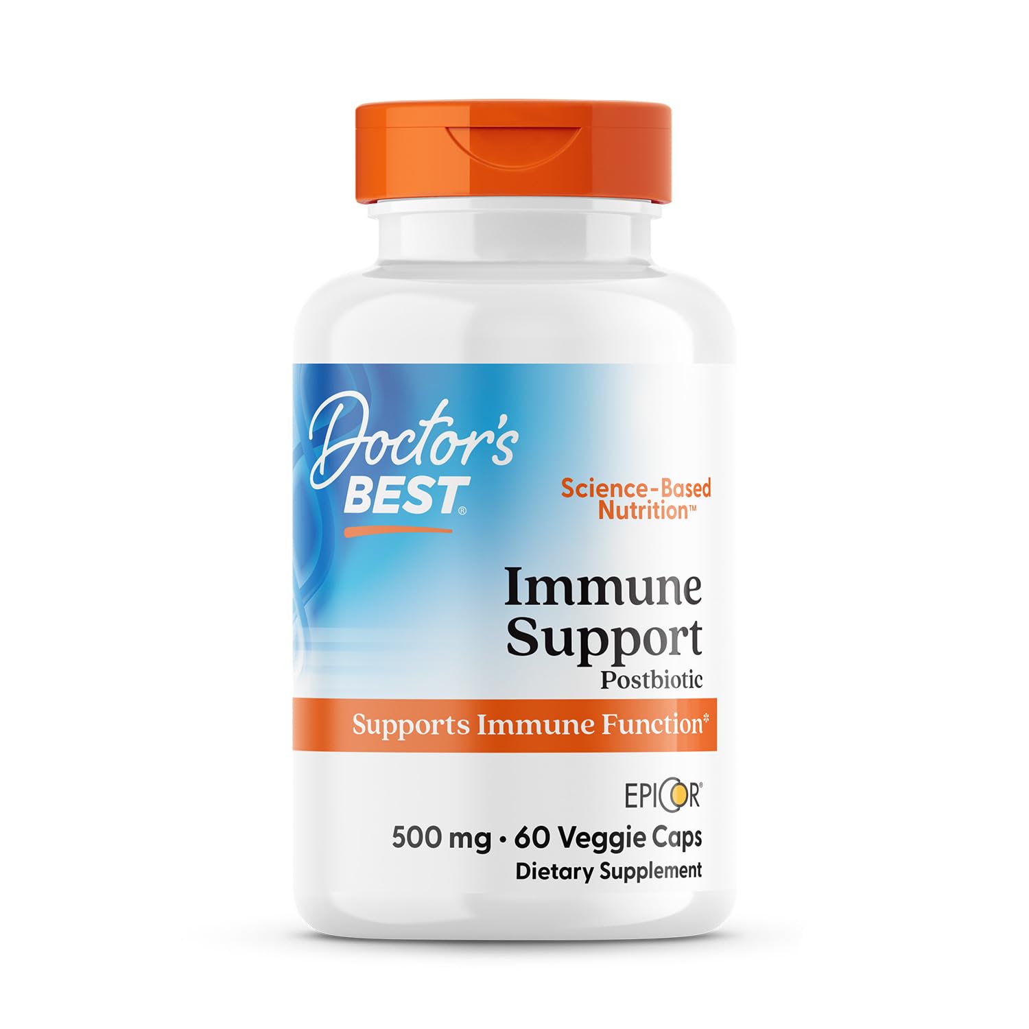 Doctors Best Immune Support Postbiotic, Supports Immune Function, Non-GMO, Gluten Free, Vegan 60 Veggie Caps Doctor's BEST uk supplements