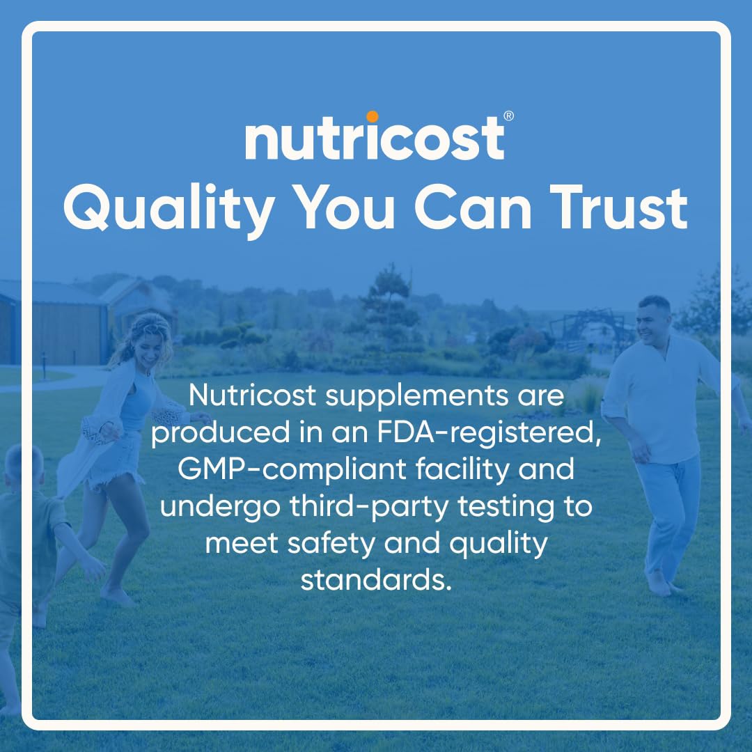 Nutricost Ashwagandha Herbal Supplement 600mg, 120 Capsules - Vegetarian, Non-GMO, Gluten Free, Ashwagandha Root Nutricost uk supplements
