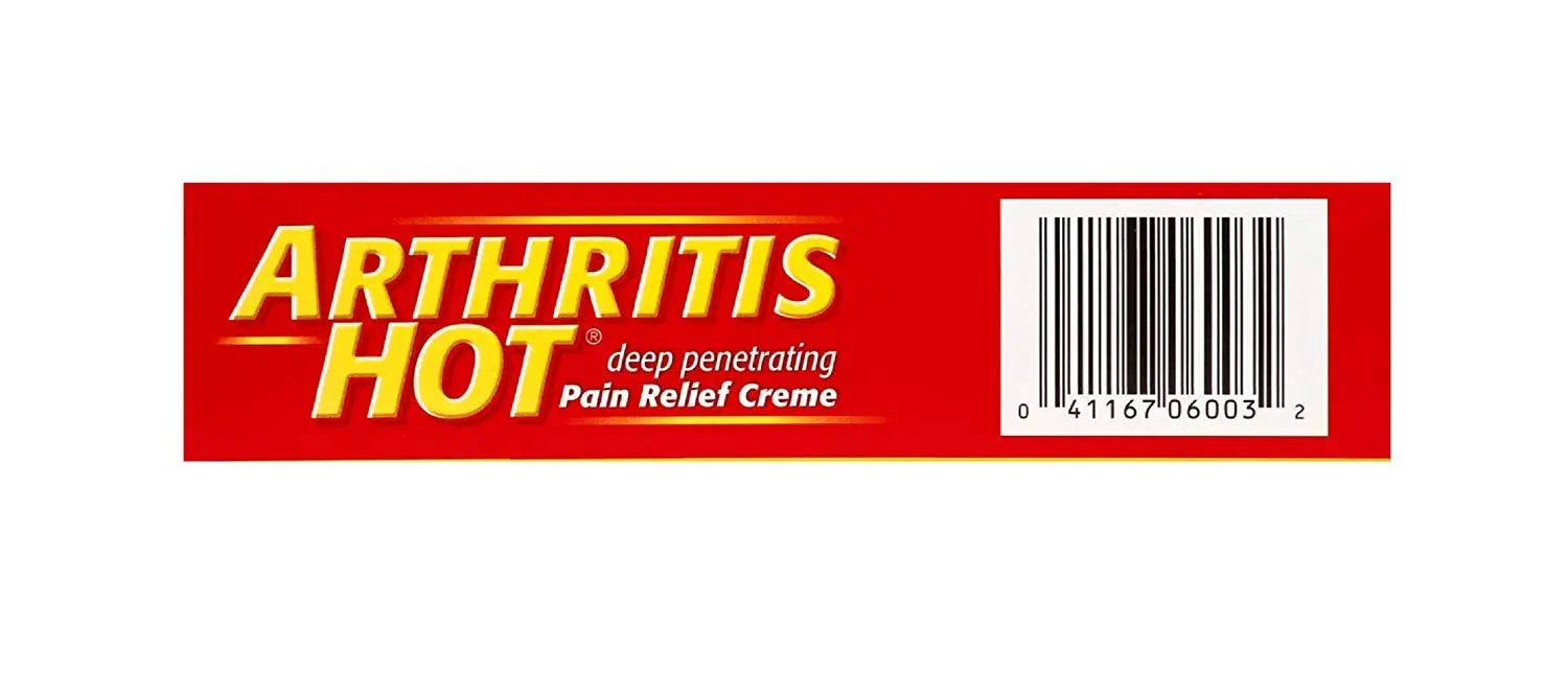 Arthritis Hot Pain Relief Creme-3, oz. Arthritis Hot uk supplements