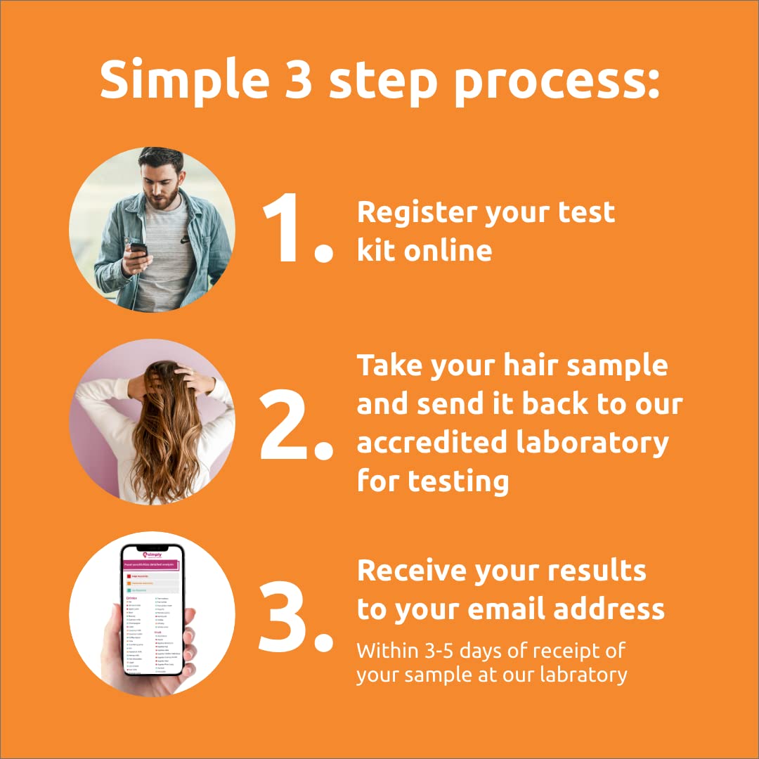 Simply Sensitivity Checks 900+ Items Food Sensitivity Test Kit for Adults – Foods & Non-Foods, Including Lactose, Gluten, Vitamins, Minerals, Gut Health & More – at-Home Food Intolerance Test Kit Simply Sensitivity Checks uk supplements