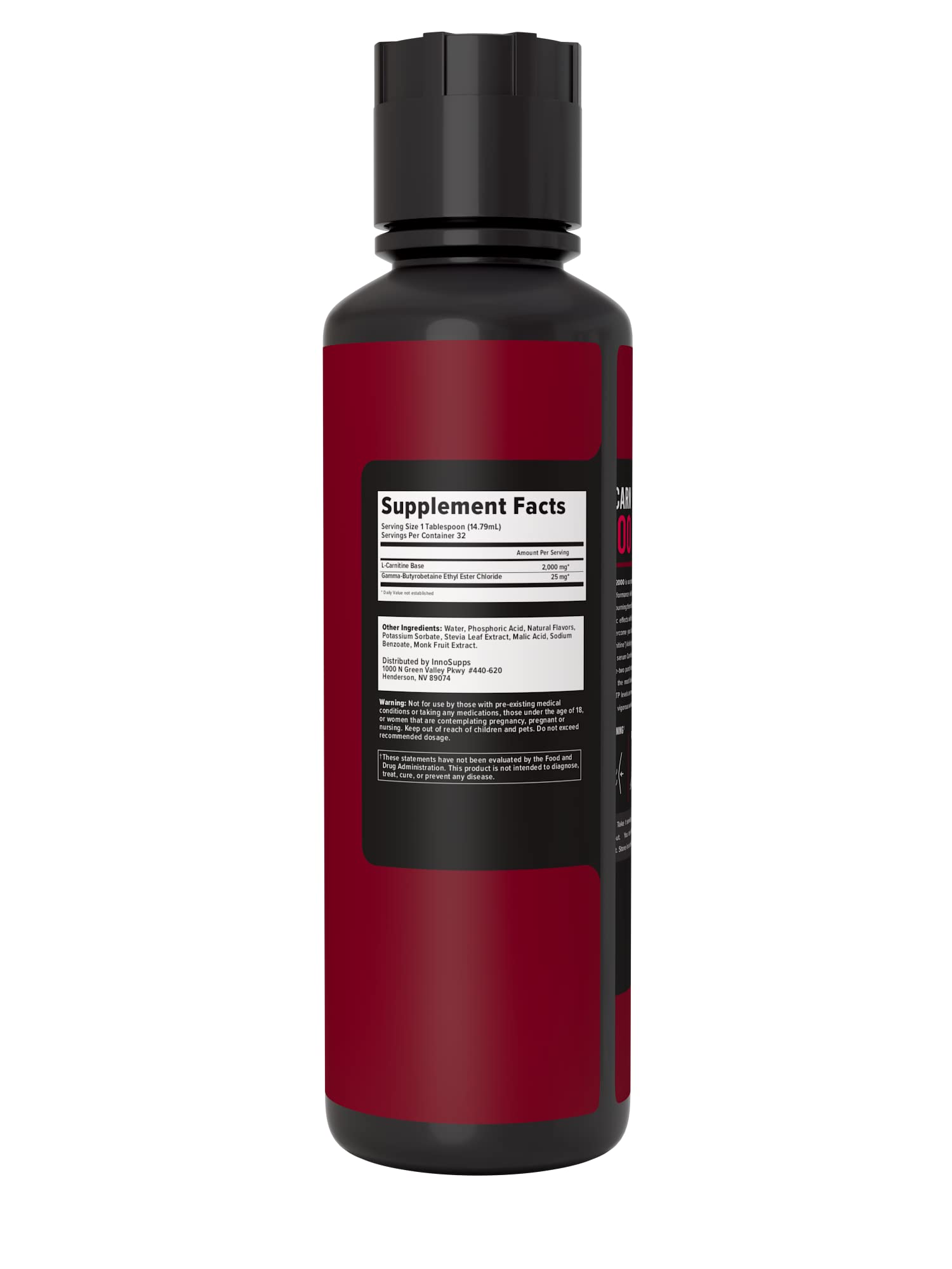 InnoSupps Volcarn 2000 - Advanced Fat Burning Liquid | L-Carnitine,GBEEC, Boost Energy InnoSupps uk supplements