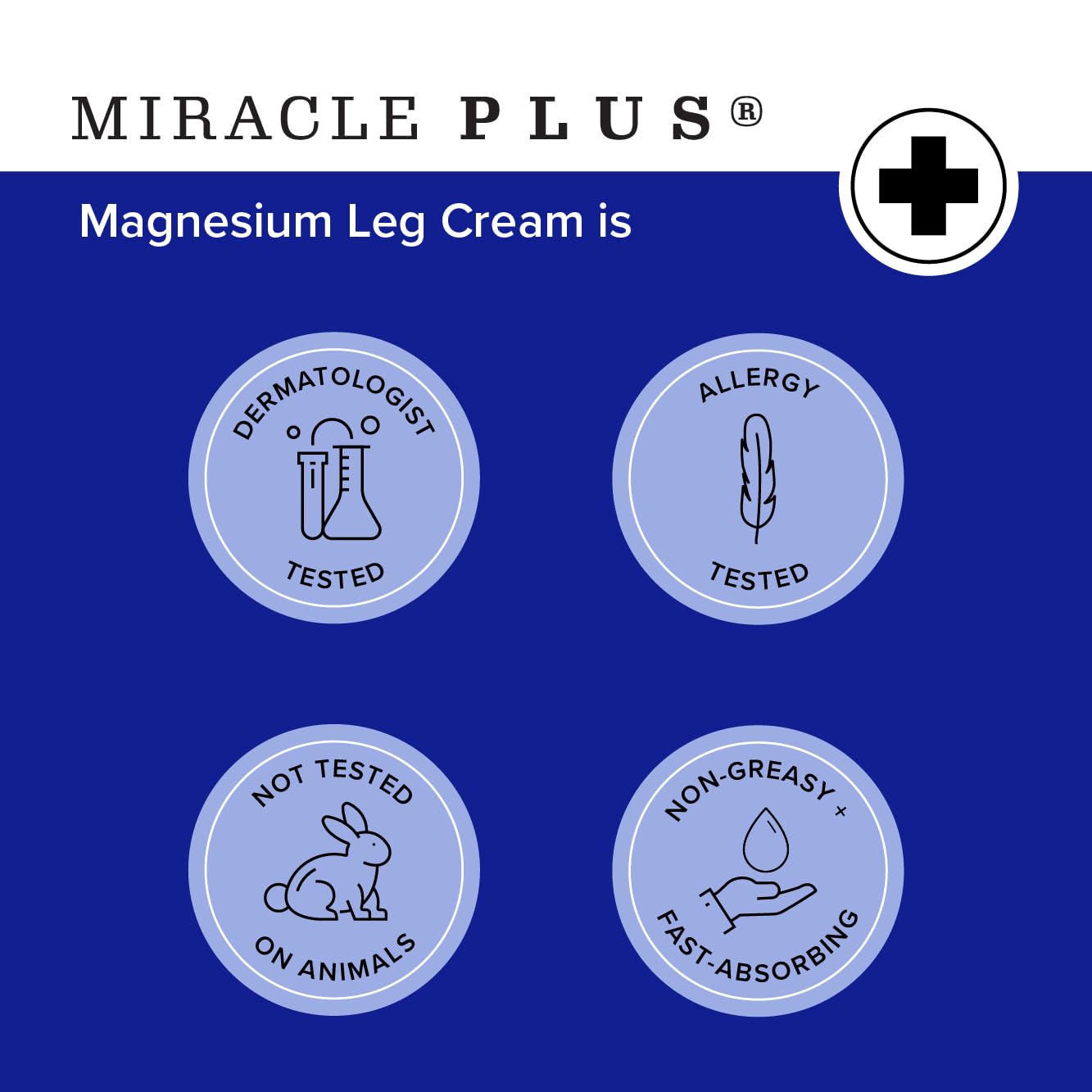 Miracle Plus Arnica Bruise Relief Gel + Magnesium Leg Relief Cream Bundle Miracle Plus uk supplements