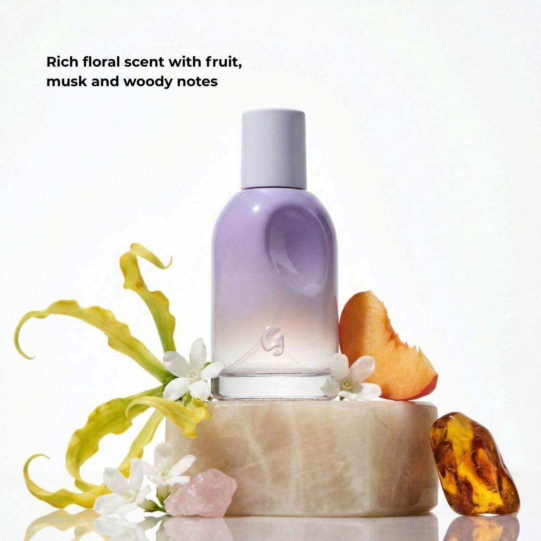 Glossier You Fleur Duo Perfume Gift Set: Fresh Floral Eau de Parfum with Ylang-Ylang, Apricot Skin & Ambrox Notes Glossier uk supplements