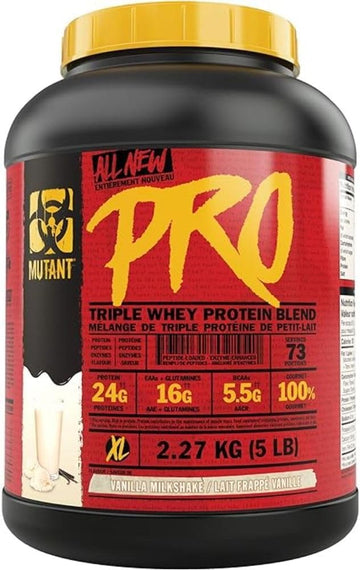 Mutant Pro – Triple Whey Protein Supplement – Time-Released for Enhanced Amino Acid Absorption Mutant uk supplements