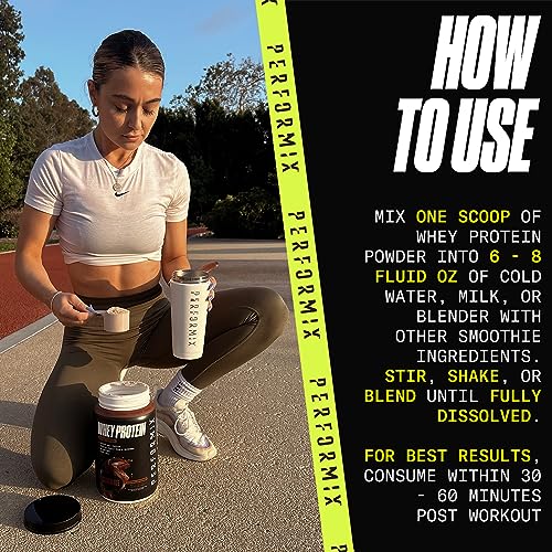PERFORMIX - Whey Protein Isolate Blend - 24g of Protein - 5.4g of BCAAs - 110 Calories PERFORMIX uk supplements