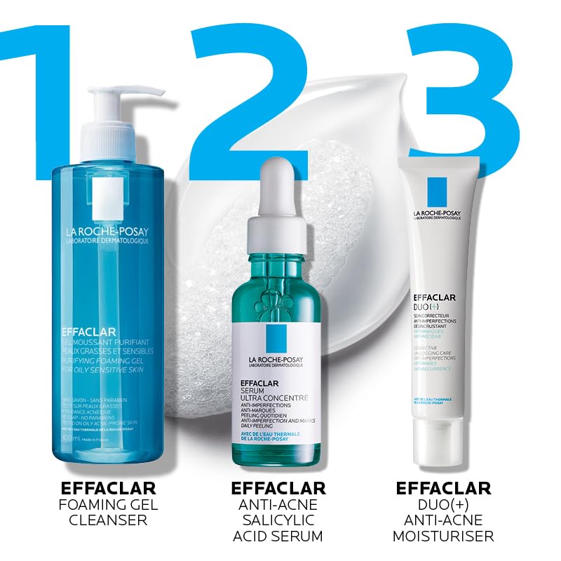 La Roche-Posay Effaclar Purifying Foaming Gel Cleanser for Oily Skin La Roche-Posay uk supplements