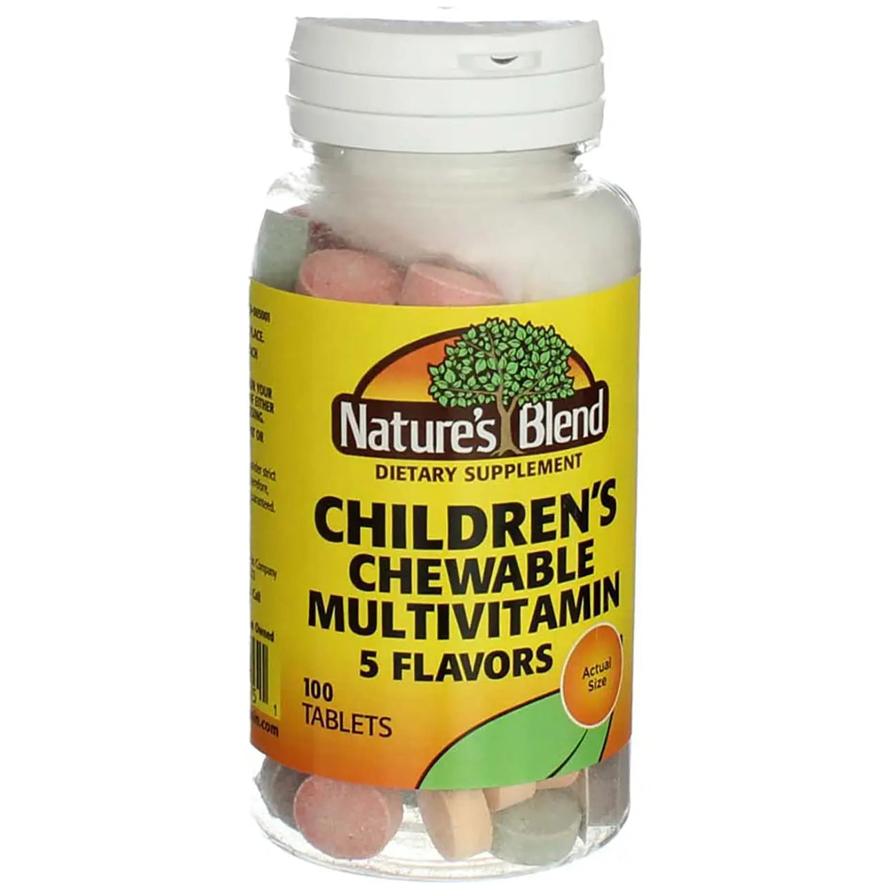 NAT B CHILDRENS CHEWABLE 100 Nature's Blend uk supplements