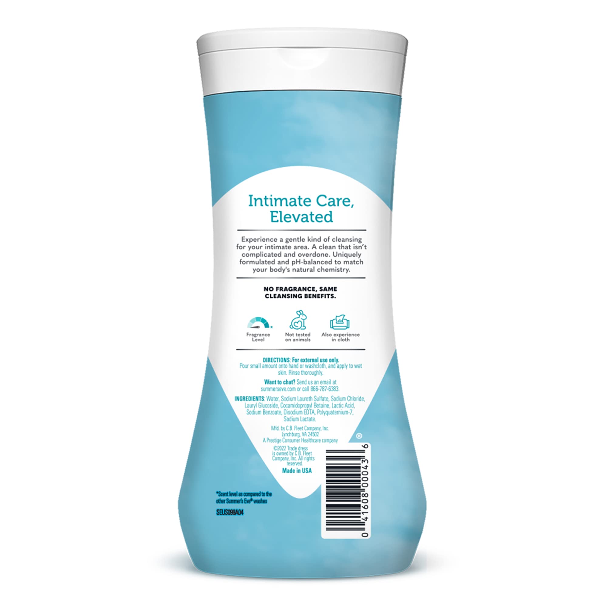 Summer's Eve Fragrance Free Gentle Daily All Over Feminine Body Wash Summer's Eve uk supplements