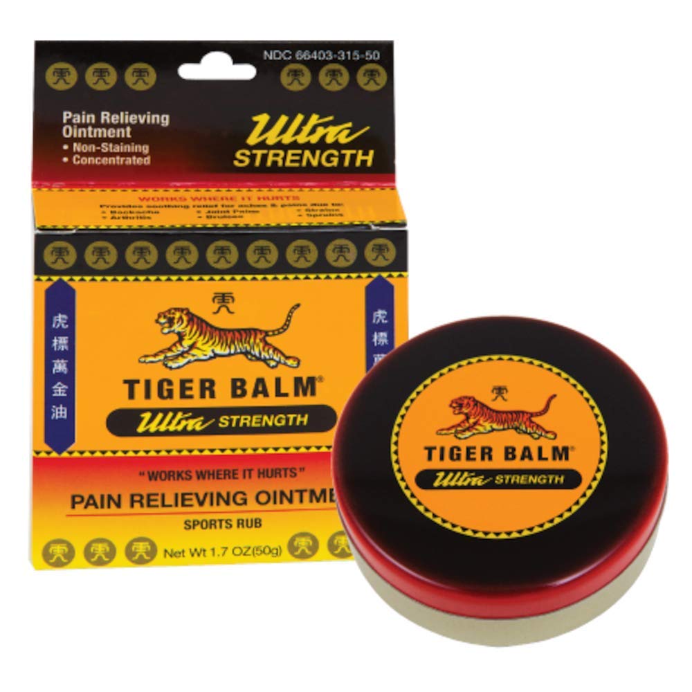 Tiger Balm Sport Rub Pain Relieving Ointment, Ultra Strength 1.70 oz (Pack of 3) Tiger Balm uk supplements