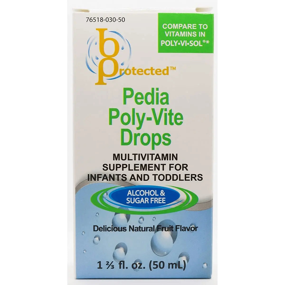 Pedia Poly-Vite Drops 1 2/3 fl Ounce Liquid B Protected uk supplements