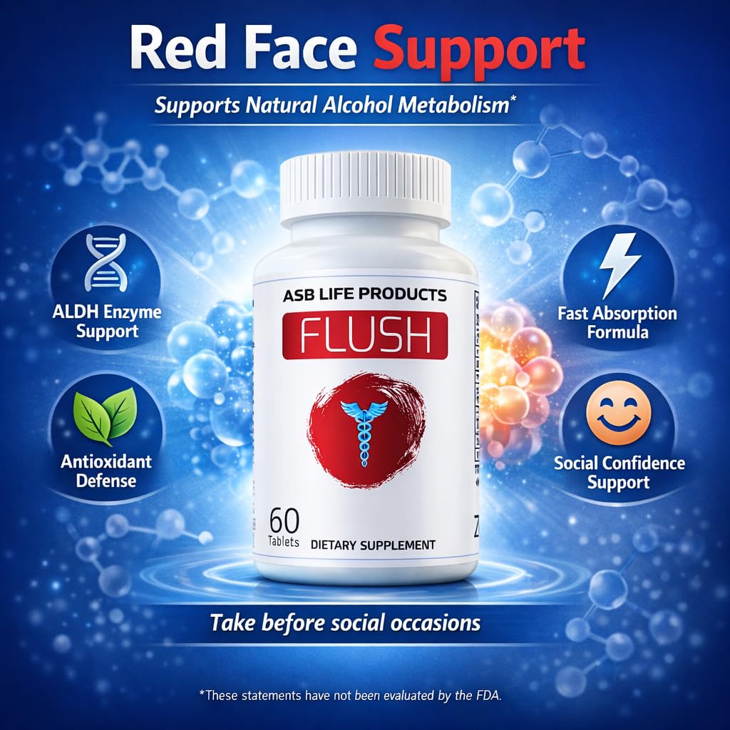 Flush Prevention Red Face Supplements Clinically formulated Fast Absorption Flush uk supplements