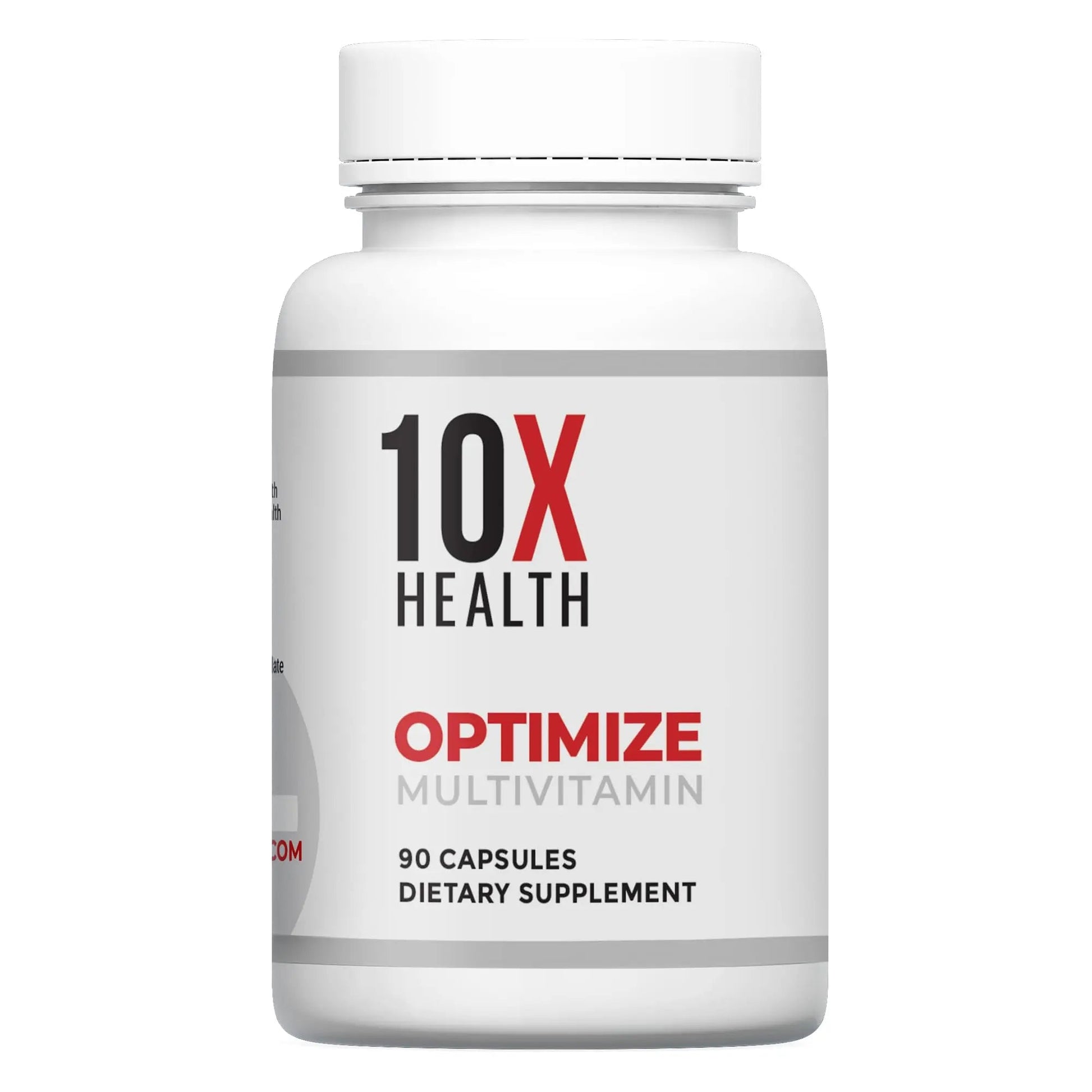 10X Health Optimize Multivitamin for Men - 90 Capsules, Methylated Multivitamin 34 in 1 Formula with 800 mcg of Vitamin B12, 5-MTHF, NAC - Methyl B Complex 10X Health System uk supplements