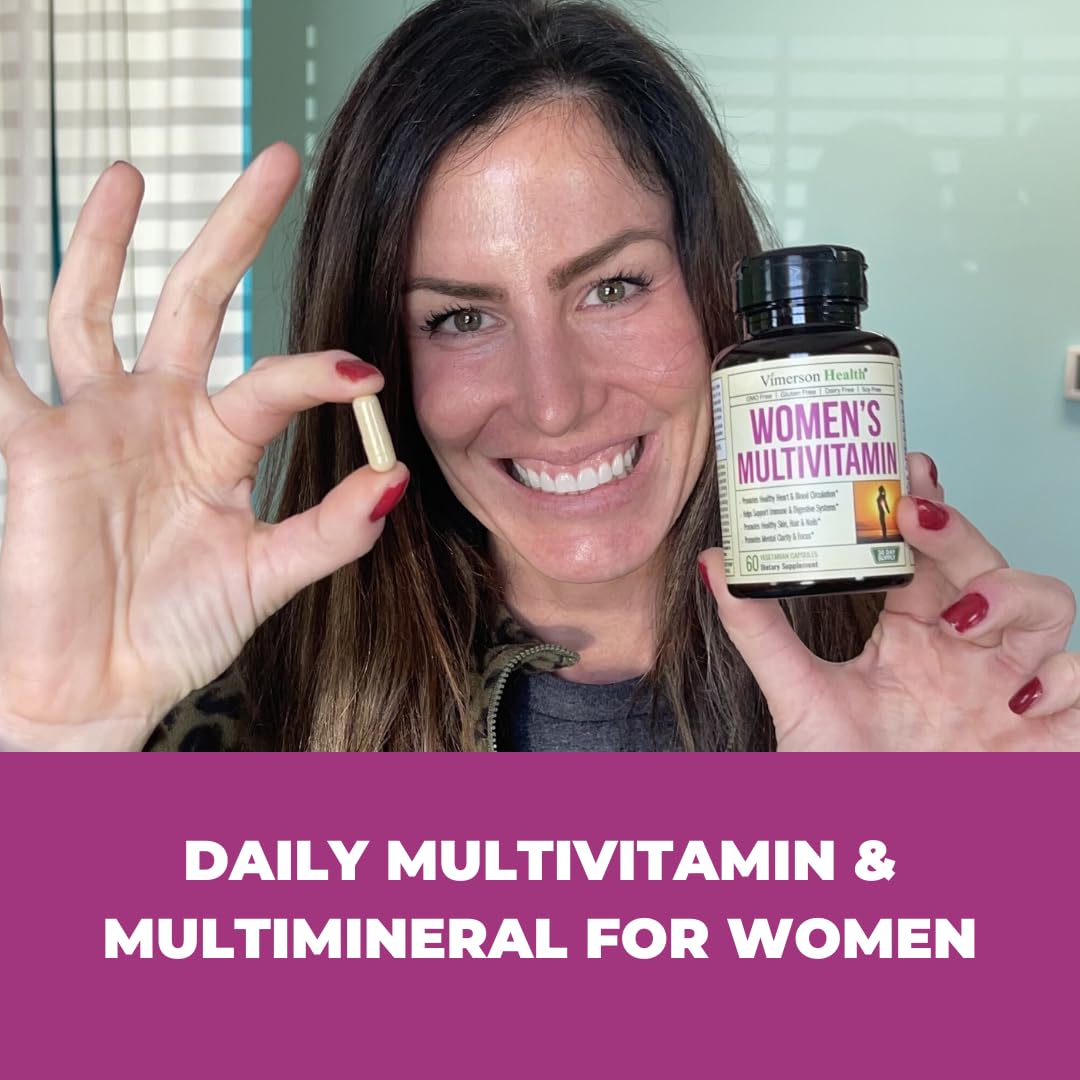 Multivitamin for Women - Womens Multivitamin & Multimineral Supplement Vimerson Health uk supplements