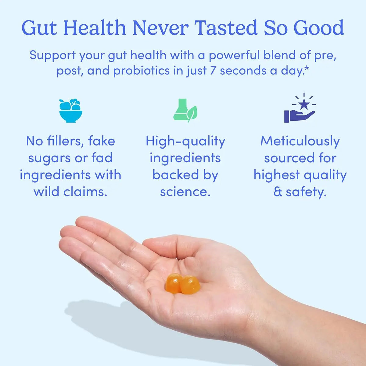 FIRST DAY Women’s Good Gut Tribiotic Gummies – 3-in-1 Prebiotic, Probiotic & Postbiotic Supplement – Supports Immune Function and Digestive FIRST DAY uk supplements
