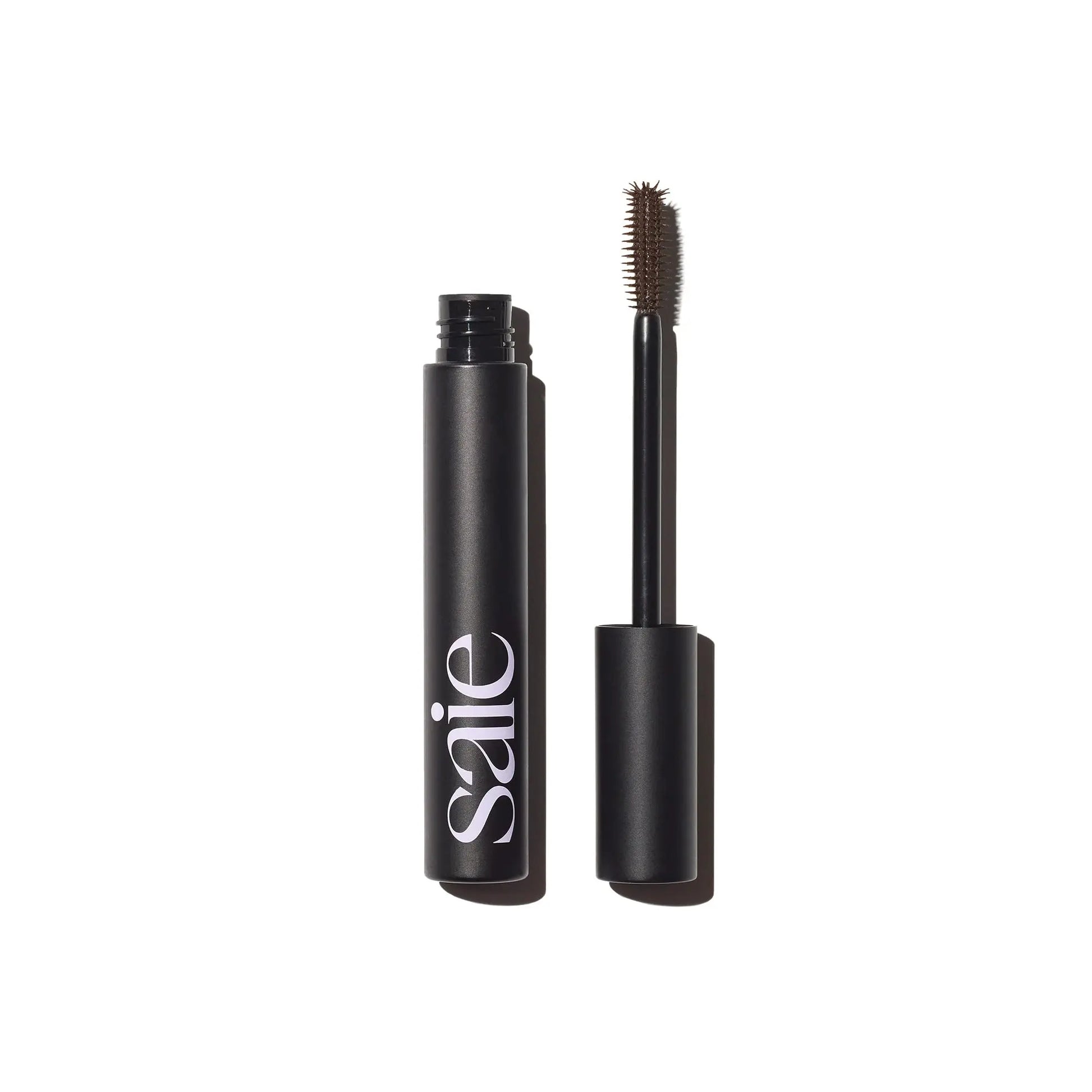 Saie Mascara 101 - Lash Lengthening Mascara for Thick, Bold, Lifted Lashes - Buildable Eye Makeup Formulated to Strengthen and Condition with Rich Nutrients - Brown (0.31 oz) Saie uk supplements