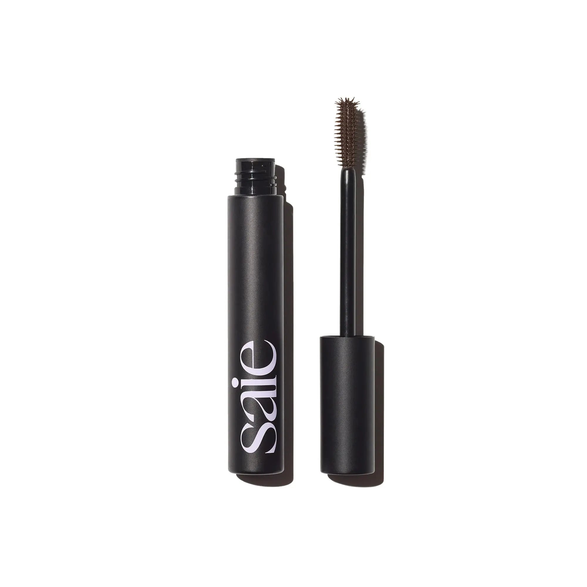 Saie Mascara 101 - Lash Lengthening Mascara for Thick, Bold, Lifted Lashes - Buildable Eye Makeup Formulated to Strengthen and Condition with Rich Nutrients - Brown (0.31 oz) Saie uk supplements