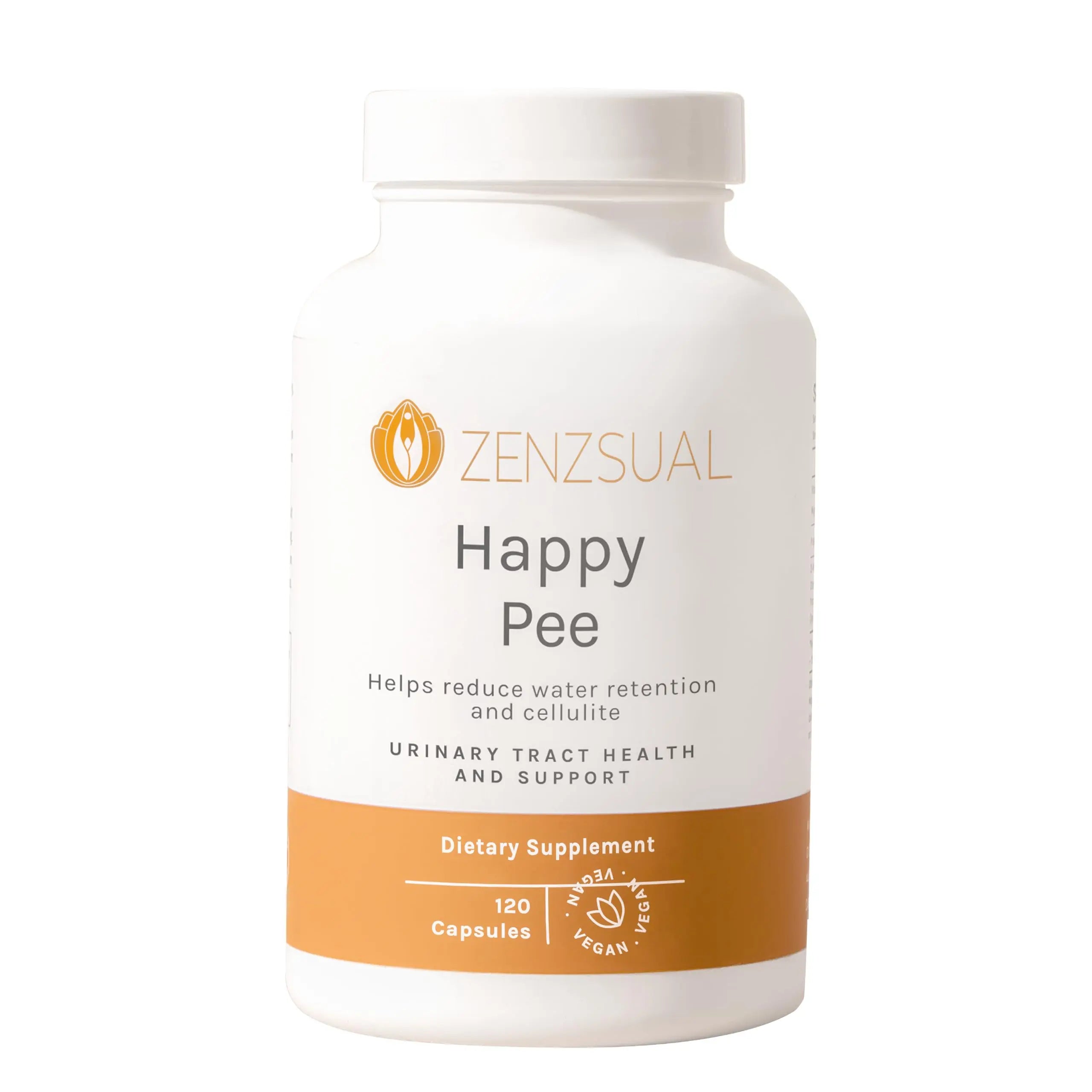 ZENZSUAL Happy Pee, 120 Capsules – Urinary Tract Support & Bladder Health Supplement with Cranberry, D-Mannose, Vitamin C and Oregano for Women and Men – Healthy Flow, Comfort & Fluid Balance ZENZSUAL uk supplements