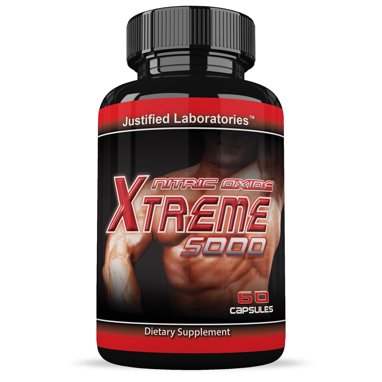 (3 Pack) Nitric Oxide Xtreme 5000 Advanced Men's Heath Formula 60 Capsules Justified Laboratories uk supplements