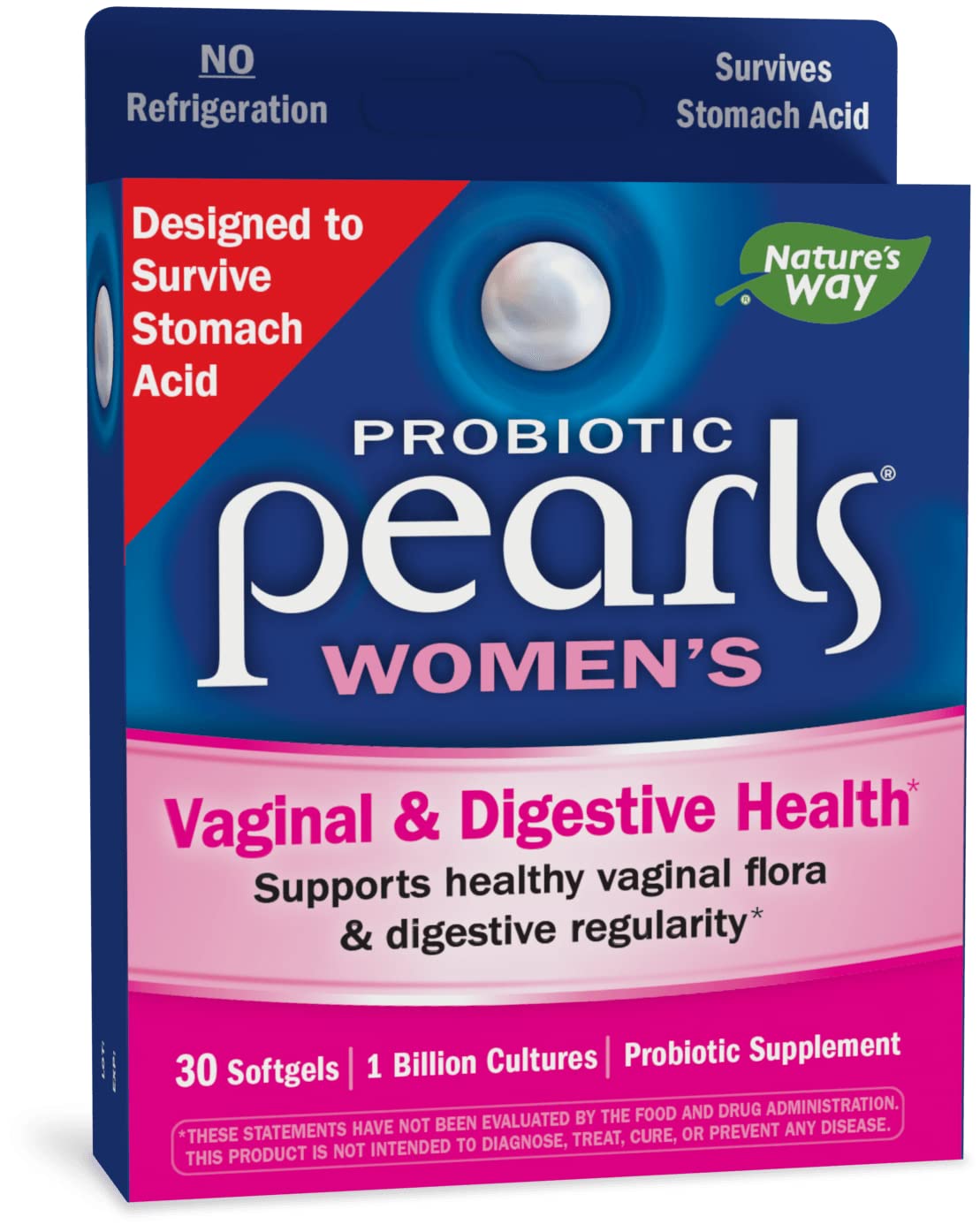 Nature's Way Probiotic Pearls for Women, Vaginal and Digestive Health Nature's Way uk supplements