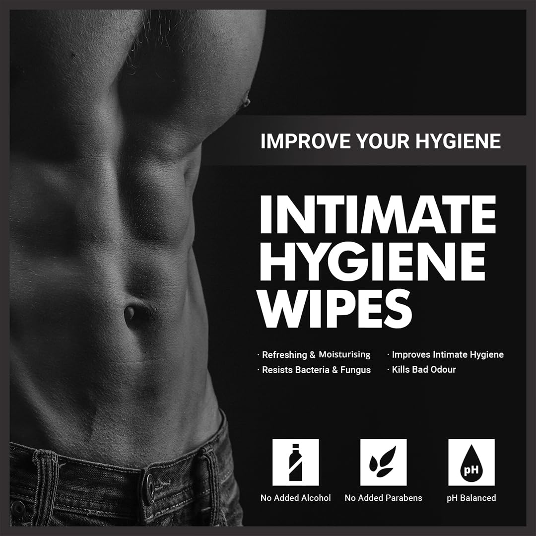 Skin Elements Intimate Hygiene Wipes | pH Balanced Wipes with Tea Tree Oil | Avoids Itching and Bad Odor Skin Elements uk supplements