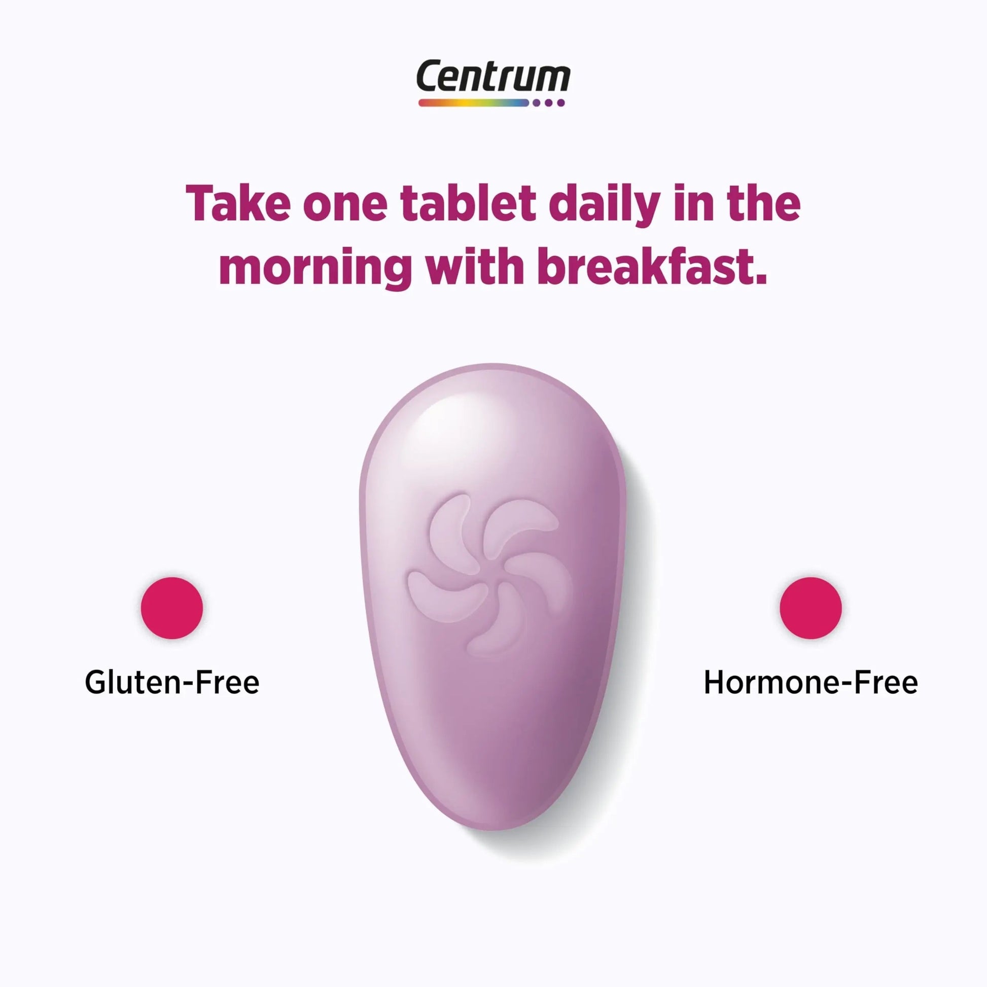 Centrum Complete Multivitamin Supplement + Hot Flash Support Menopause Support Tablets, with Clinically Studied geniVida, 30 Count Centrum uk supplements