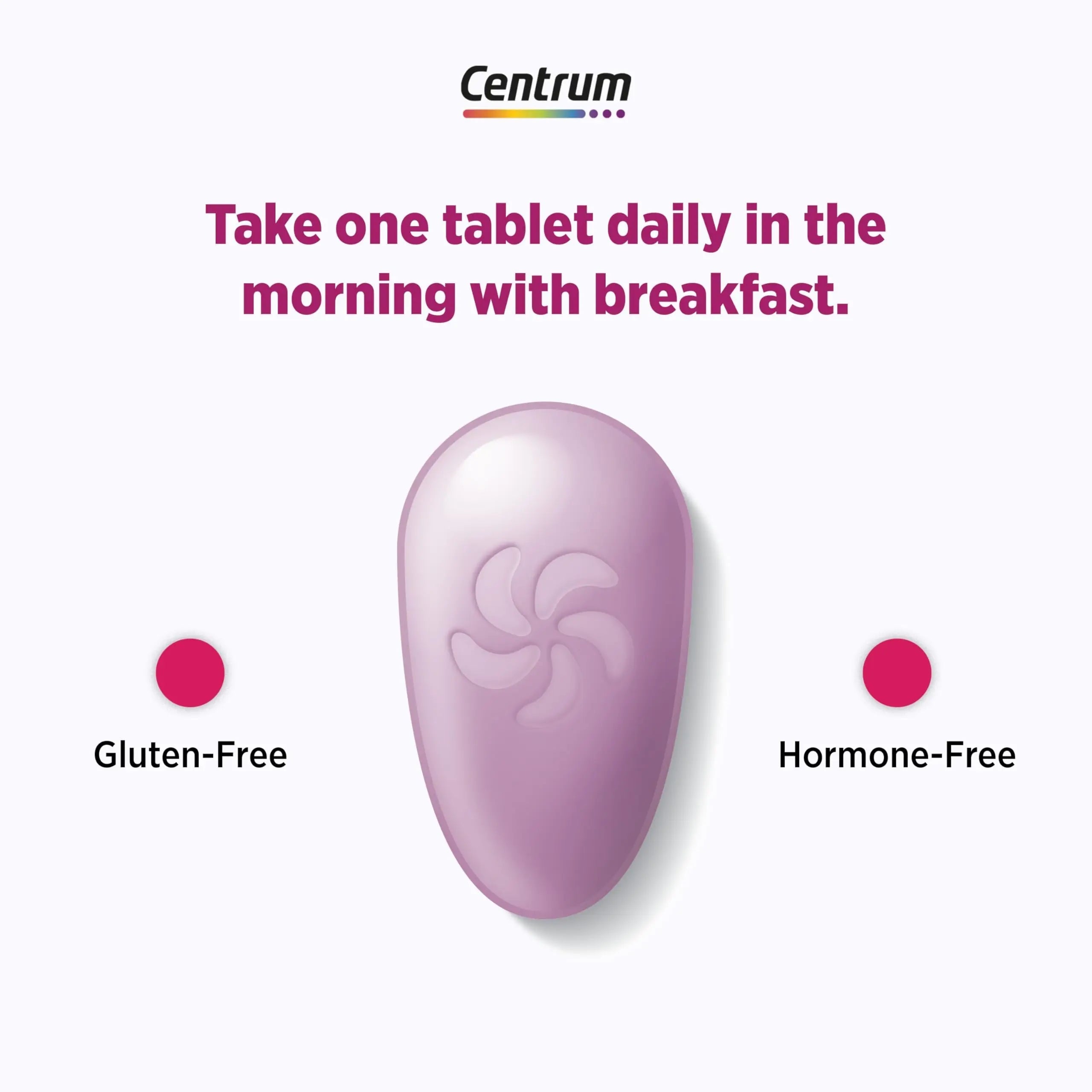 Centrum Complete Multivitamin Supplement + Hot Flash Support Menopause Support Tablets, with Clinically Studied geniVida, 30 Count Centrum uk supplements
