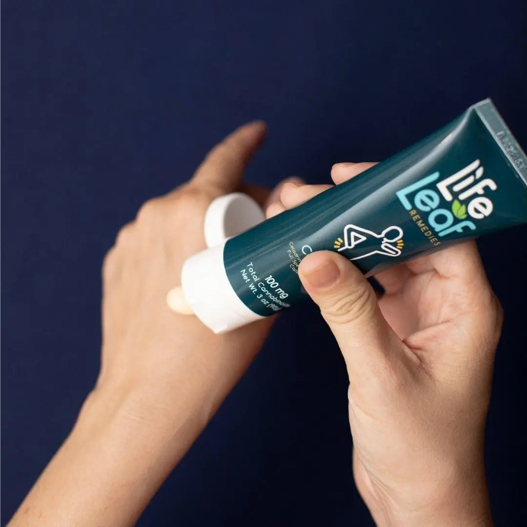 Capsaicin Cream (.05%) - Extra Strength Joint & Muscle, Knee & Back, Neck & Shoulder, Sore Muscle Cream with Capsaicin, Menthol, Celadrin and Hemp - Non-Greasy 3 OZ Deep Comforts by Life Leaf Life Leaf Remedies uk supplements