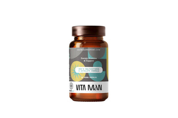 Ultra Life Sport - VITA Man Premium Men's Multivitamin - 30 Capsule Daily Vitamins for Men with Vitamin E, K2 MK-7, and B Vitamins for Maximum Absorption Ultra Life Sport uk supplements