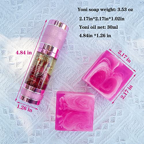 Matchone 3 PCS Yoni Soap Bar & Essential Oil, PH Balance Eliminates Odor Heals and Soothes Matchone uk supplements