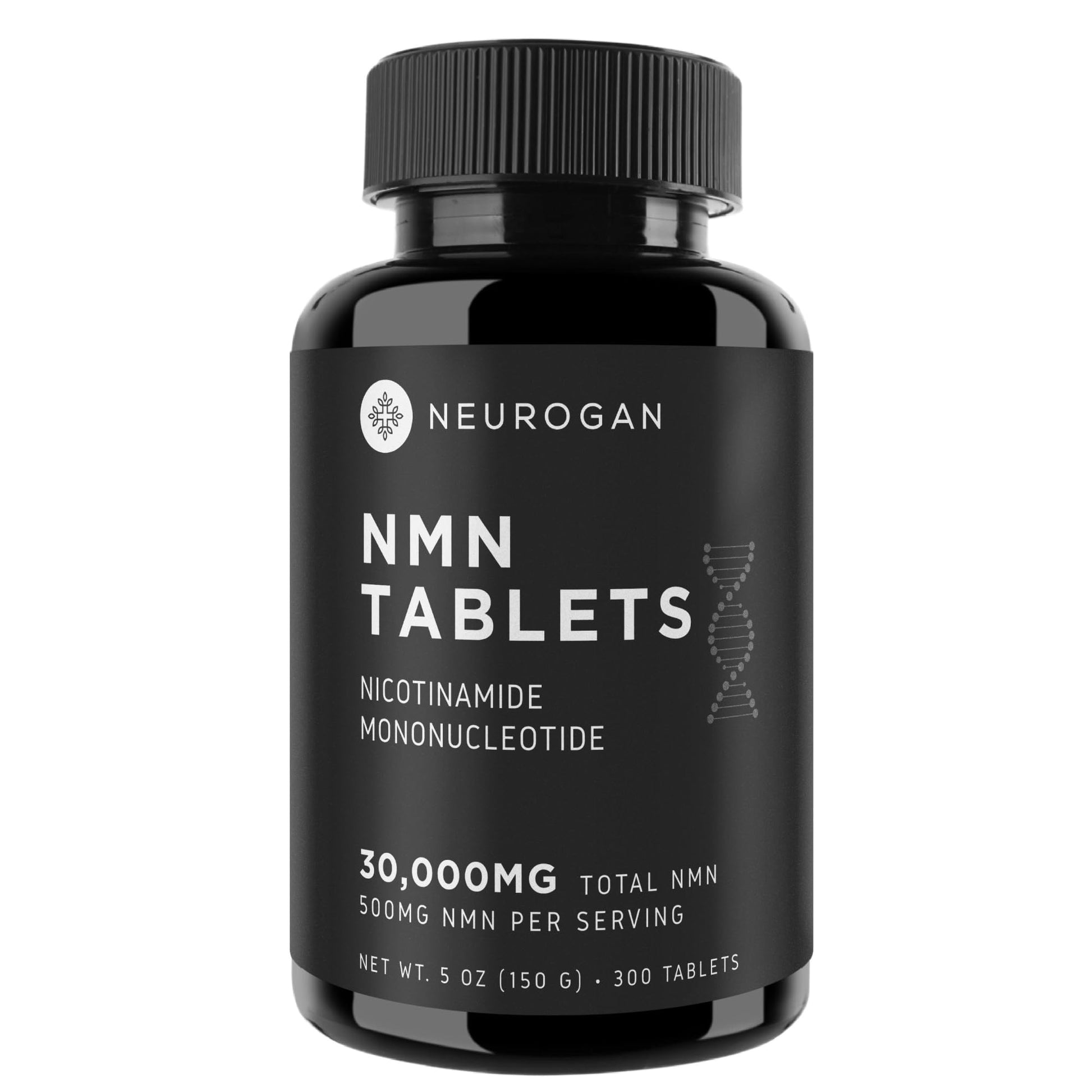 Neurogan NMN Supplement Tablets – Nicotinamide Adenine Dinucleotide Precursor for Cellular Energy & Brain Focus Support – 500 mg High-Potency Nicotinamide Mononucleotide per Serving, 300 Count Neurogan uk supplements
