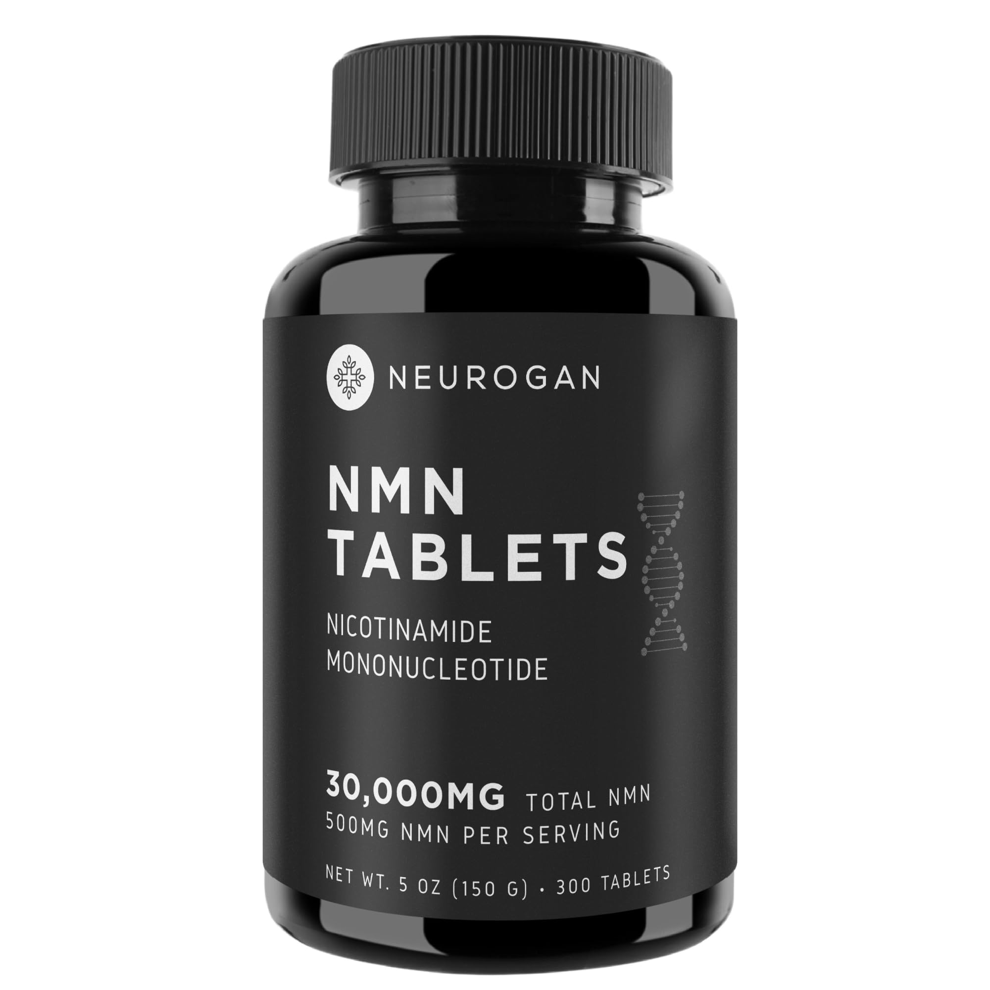 Neurogan NMN Supplement Tablets – Nicotinamide Adenine Dinucleotide Precursor for Cellular Energy & Brain Focus Support – 500 mg High-Potency Nicotinamide Mononucleotide per Serving, 300 Count Neurogan uk supplements