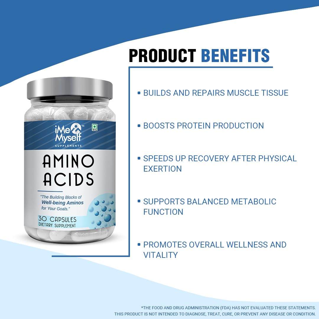 iMeMyself Amino Acid | 30 Veg Capsules iMeMyself uk supplements