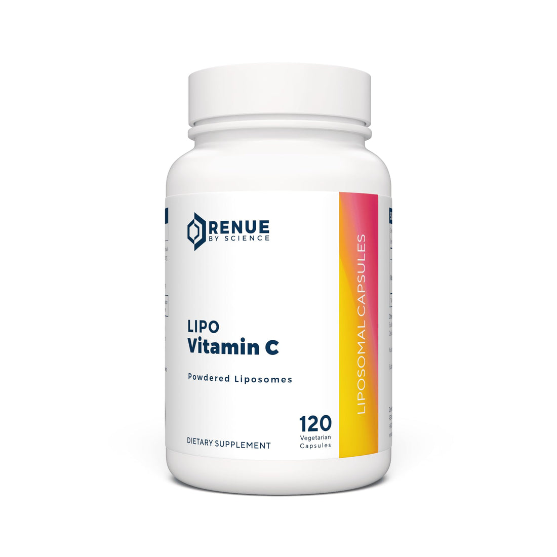 Renue By Science Vitamin C | High Strength Liposomal Supplement | 120 Capsules - 500mg VIT C per Serving | Non-GMO & Allergen Free | Made in The USA Third-Party Tested Renue By Science uk supplements