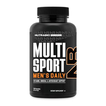 NutraBio Multisport for Men - Mens MultiVitamin - 33 Vitamins, Minerals, Micronutrients - Rich in Antioxidants NutraBio uk supplements