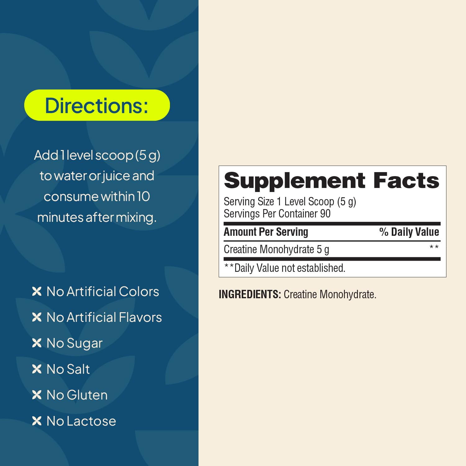 Nature's Wonder Micronized Creatine Monohydrate Powder 5g, Muscle Health, Muscle Energy Production, No Lactose, 5g of Micronized creatine Powder per Serving, 450G, 90 Servings Nature's Wonder uk supplements