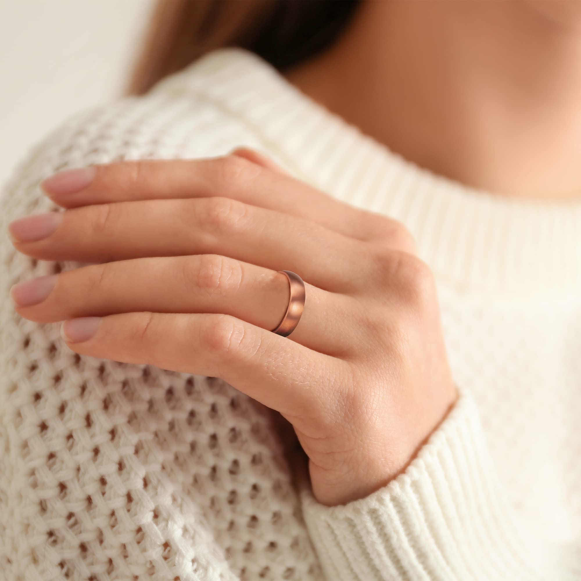 MagnetRX® Magnetic Copper Ring – Elegant Magnetic Rings – Copper Rings for Women & Men MagnetRX uk supplements