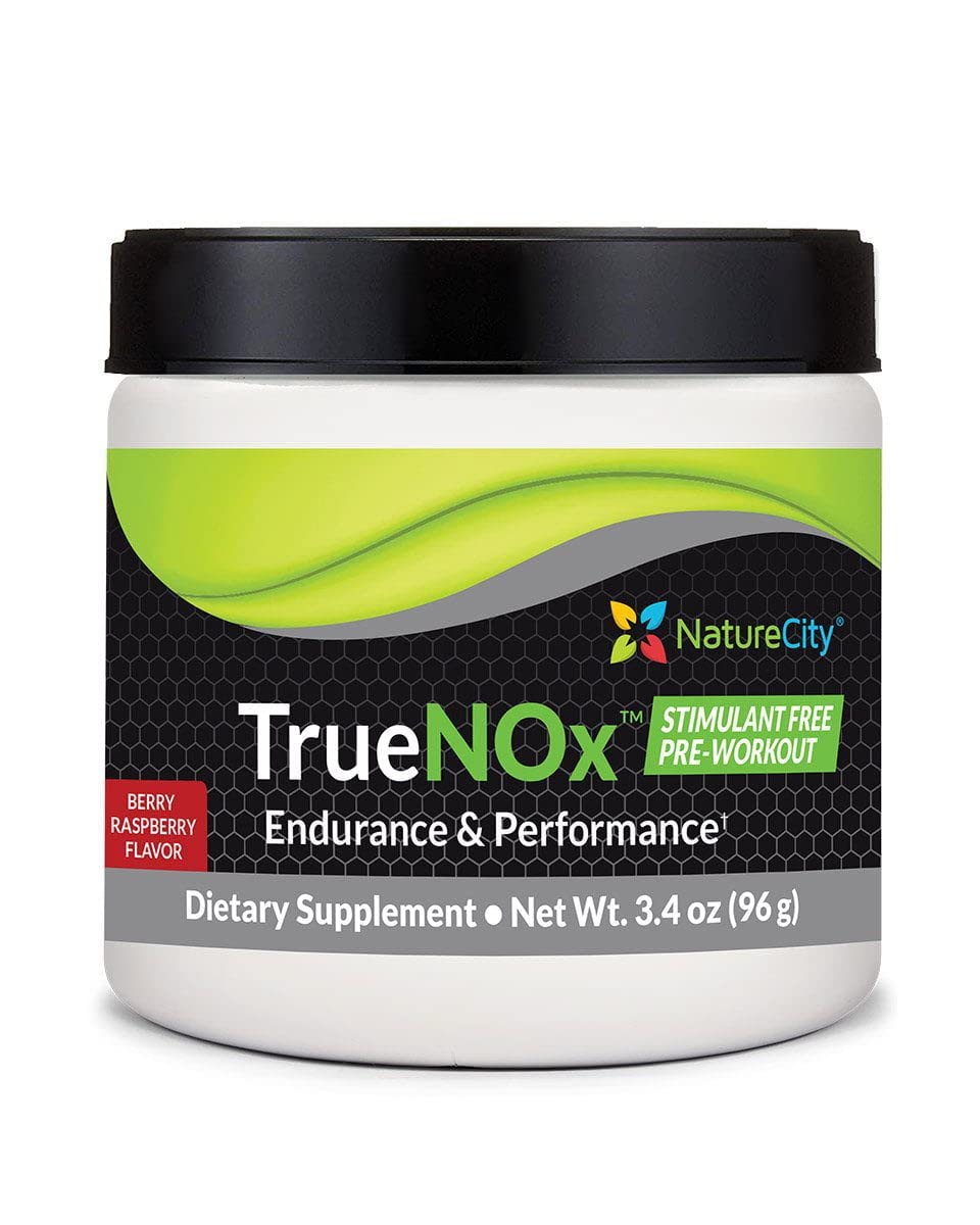 NatureCity True-NOx Nitric Oxide Supplements for Men and Women - Pre-Workout Booster NatureCity uk supplements