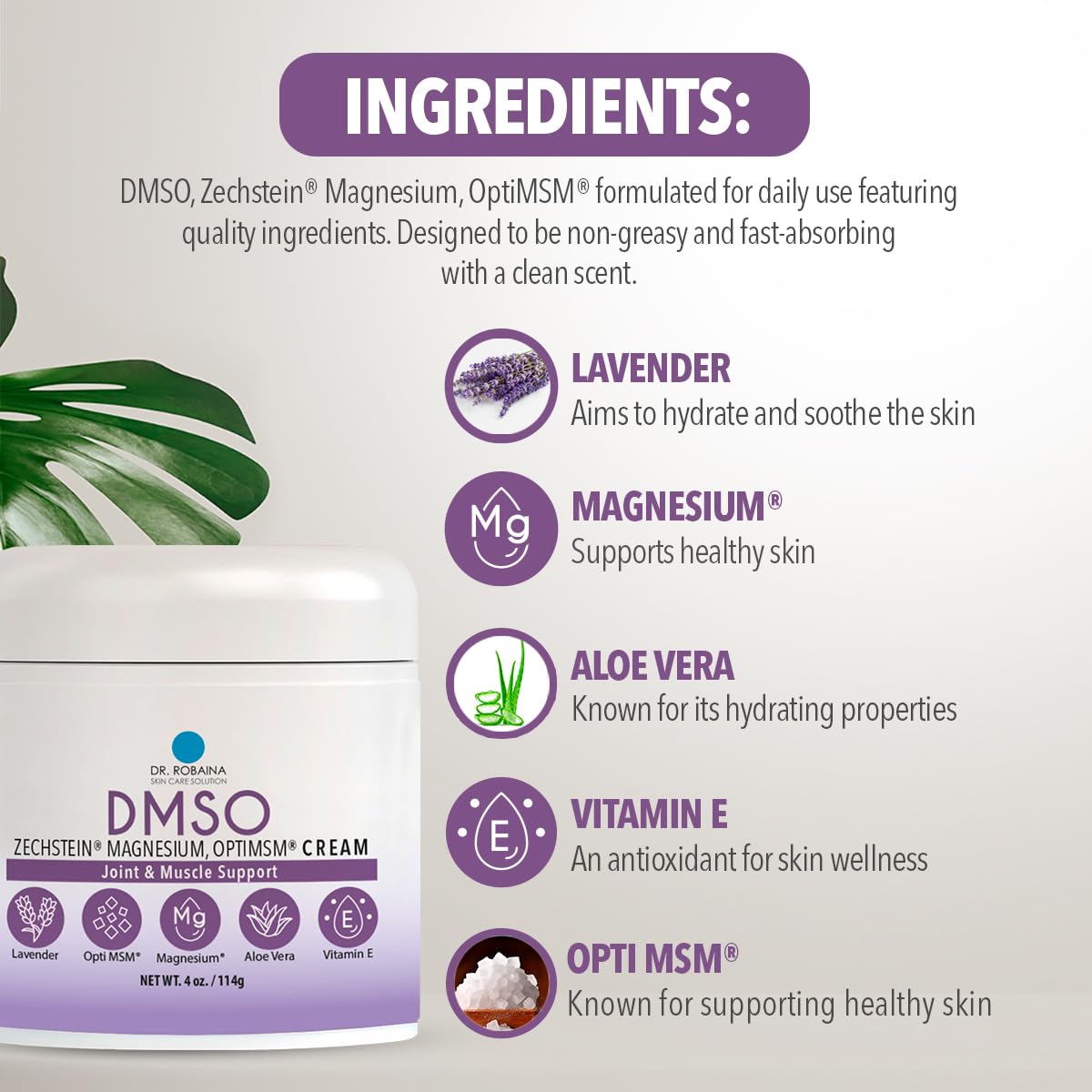 Arnica & DMSO Gel Recovery Bundle – 99.9% Pure Pharmaceutical Grade DMSO & Arnica Roll-On | Lavender Cream & Fast-Absorbing Gel | Hydrating & Non-Greasy | Made in USA Dr. Robaina uk supplements