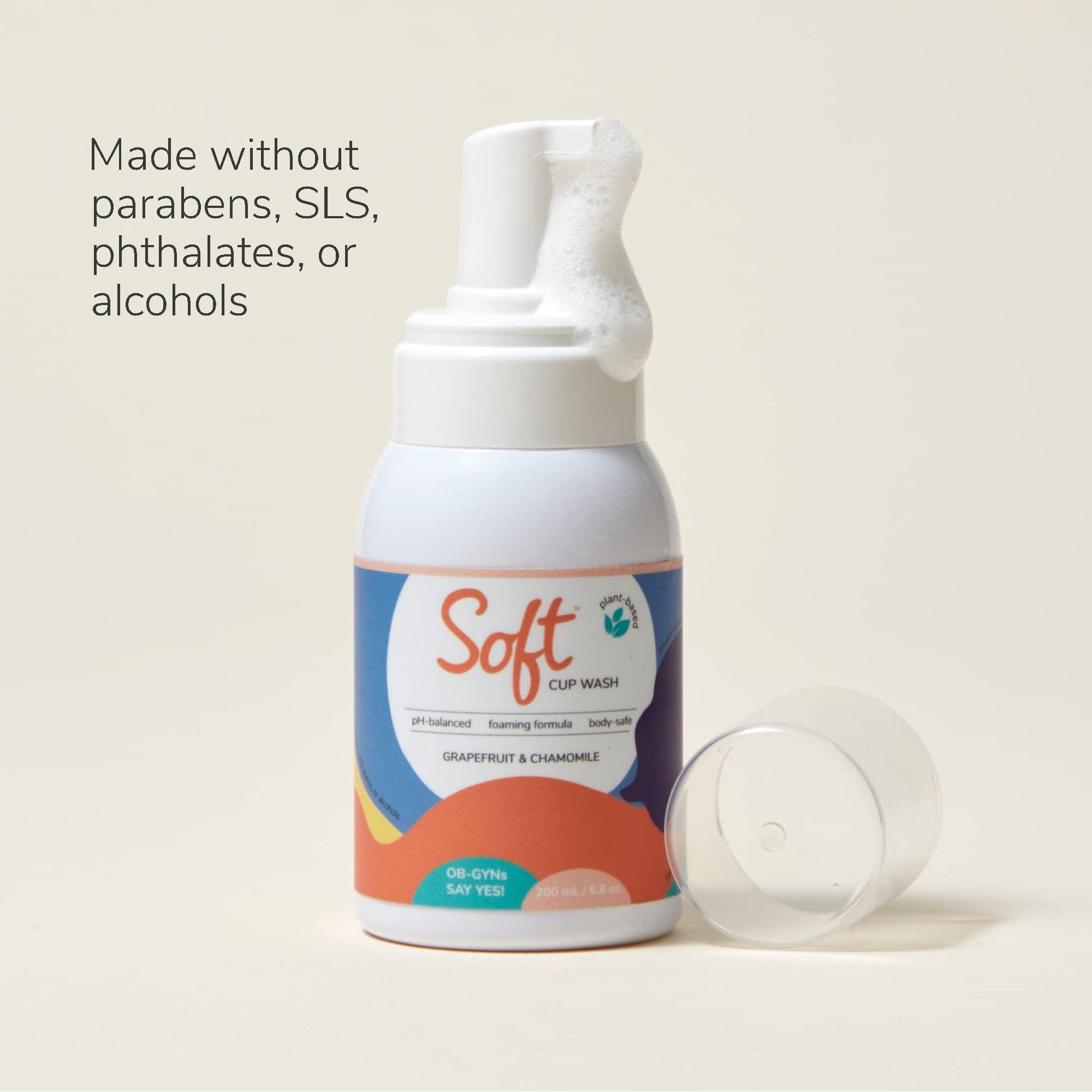 Soft Cup Wash | Menstrual Cup Cleanser for Silicone Period Cups | 6.8 oz | pH-Balanced Softcup uk supplements