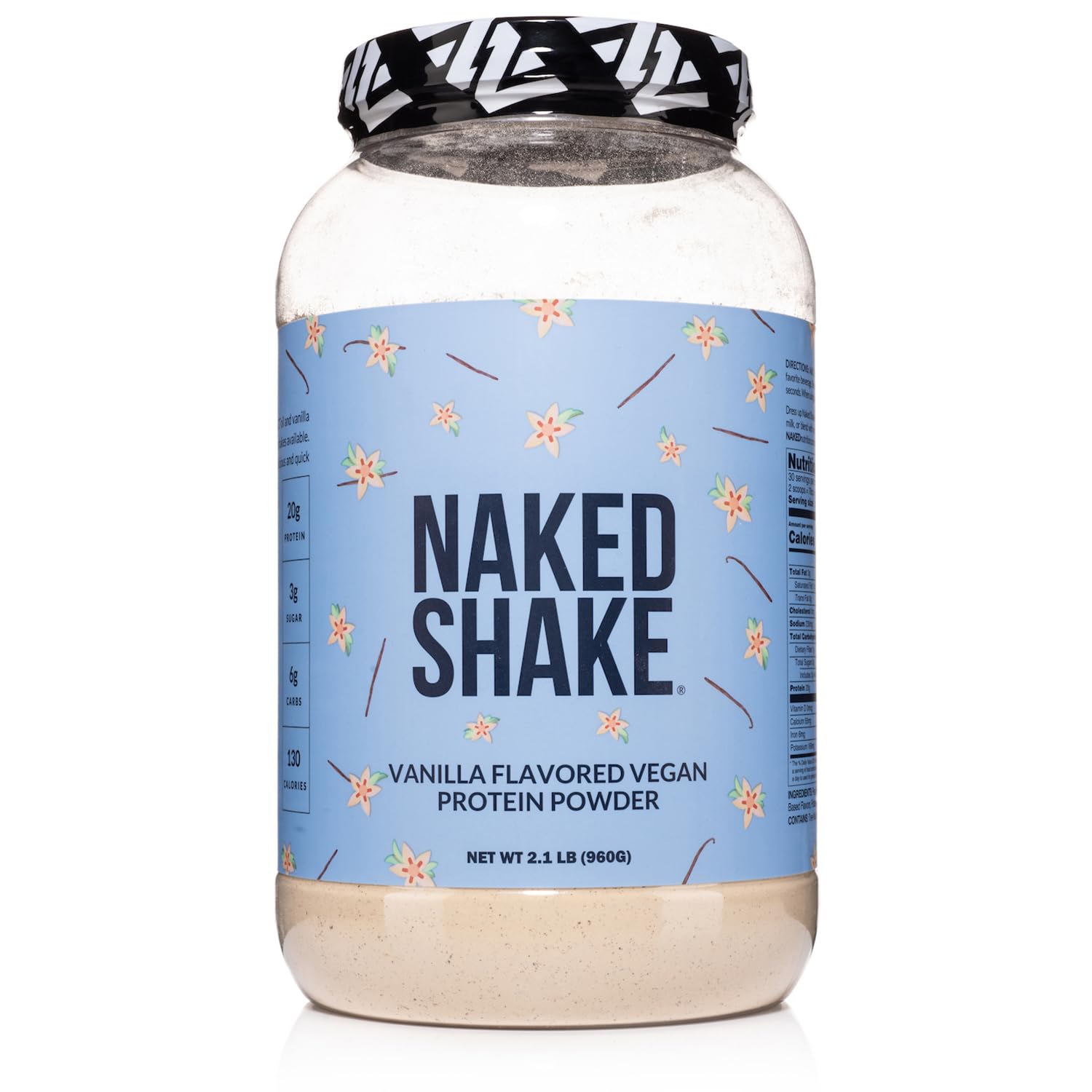 NAKED nutrition Naked Shake - Vanilla Protein Powder - Plant Based Protein Shake NAKED uk supplements