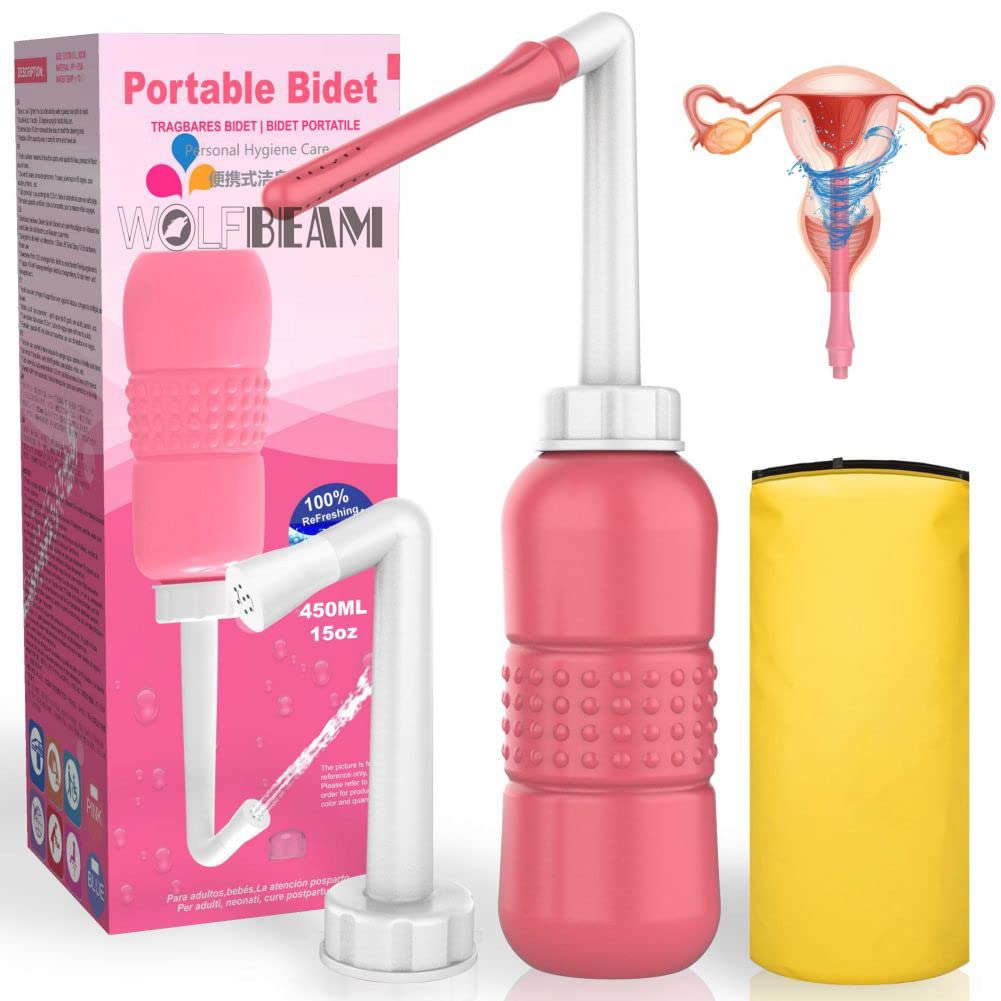 Wolfbeam 2IN1 Portable Hand-held Vulva and Anus Cleaner and Personal Health Vaginal Washing WOLFBEAM uk supplements