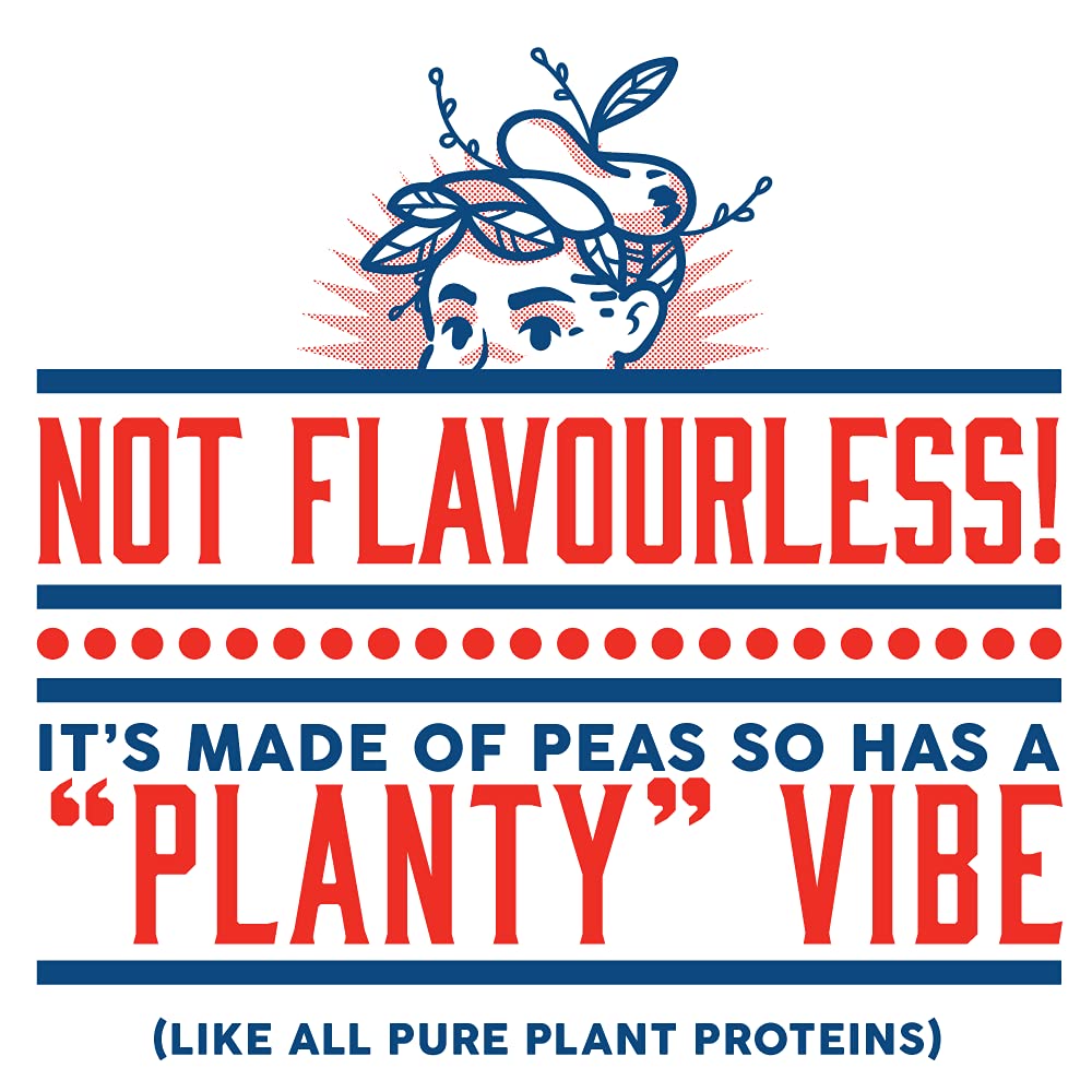 Farmer Pete's Pea Protein Powder 1kg - Dairy Free, Gluten Free, Natural Plant Based Vegan Protein Powder Isolate (1kg) Farmer Pete's uk supplements