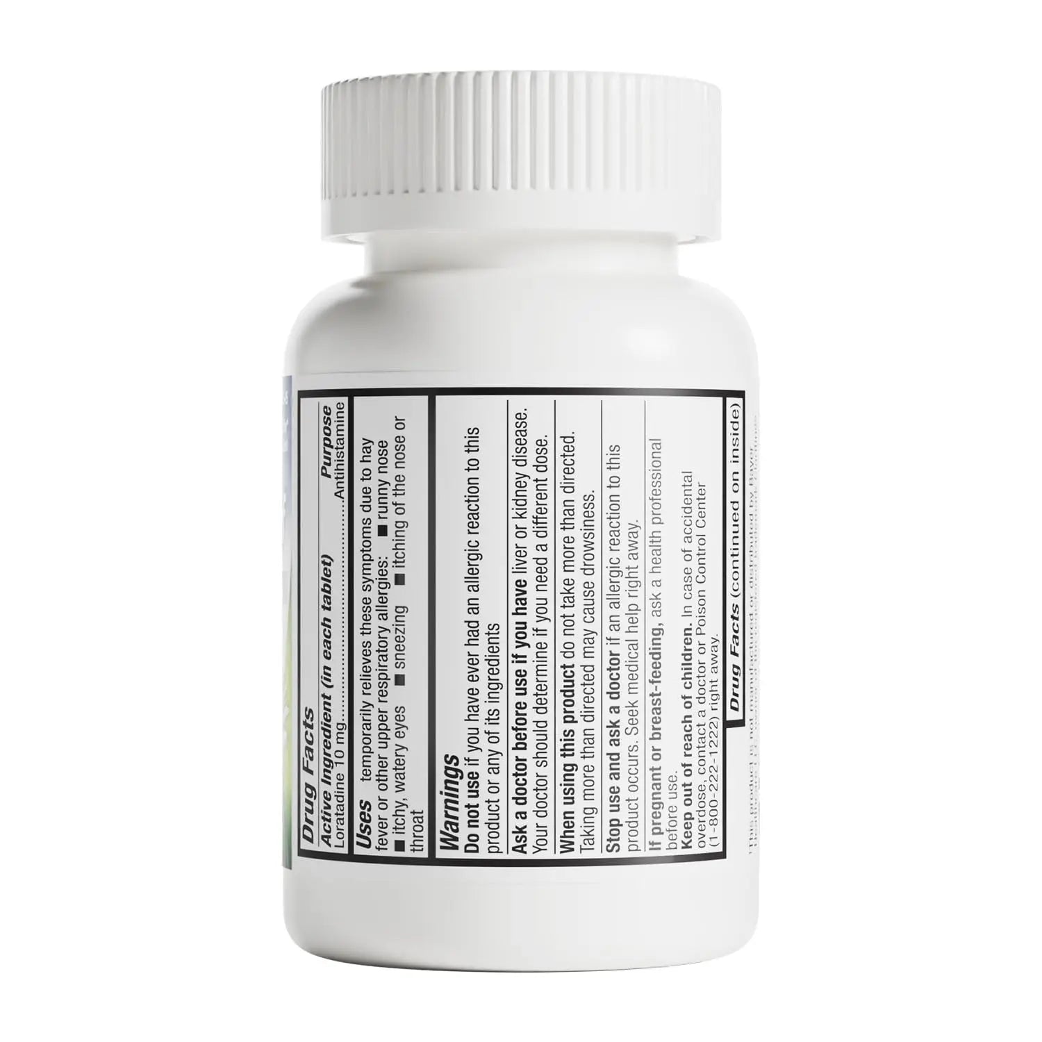 HealthA2Z® Allergy Relief | Loratadine 10mg Antihistamine | 500 Tablets | Dye Free | Relief from Itchy Throat, Sneezing, Runny Noses | 24-Hours Allergy Medicine HealthA2Z uk supplements