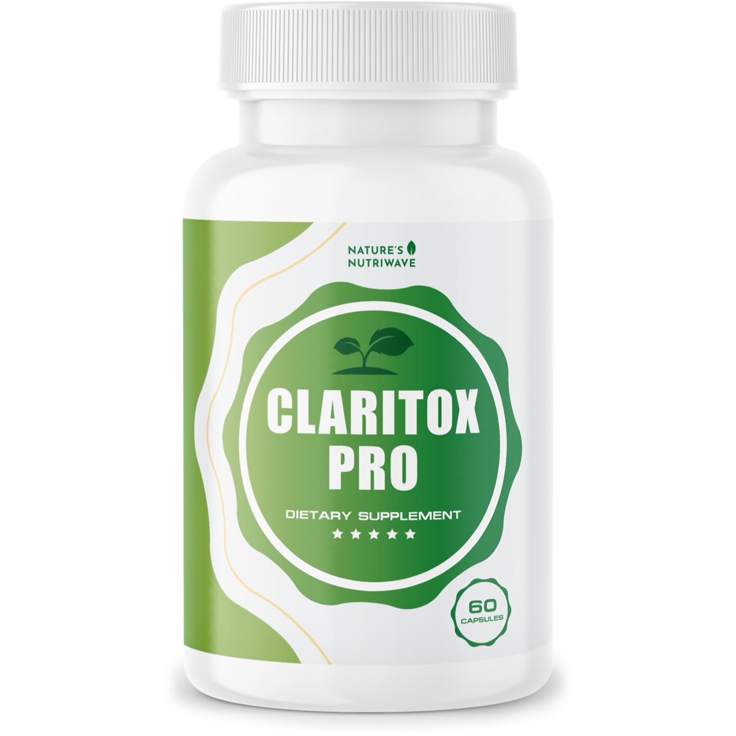 Claritox – Daily Wellness Supplement with Zinc, Chromium, Alpha Lipoic Acid, Green Tea Extract, Resveratrol & Botanical Blend – Non-GMO, Stimulant-Free Formula – 60 Caps, 30 Servings, 1 Month Supply Nature’s NutriWave uk supplements