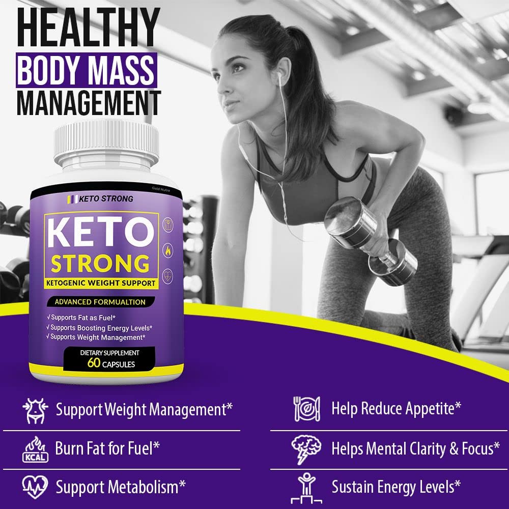 Gold Nutra (3 Pack) Keto Strong Diet Pills, New 2022 Formula, 3 Month Supply Gold Nutra uk supplements