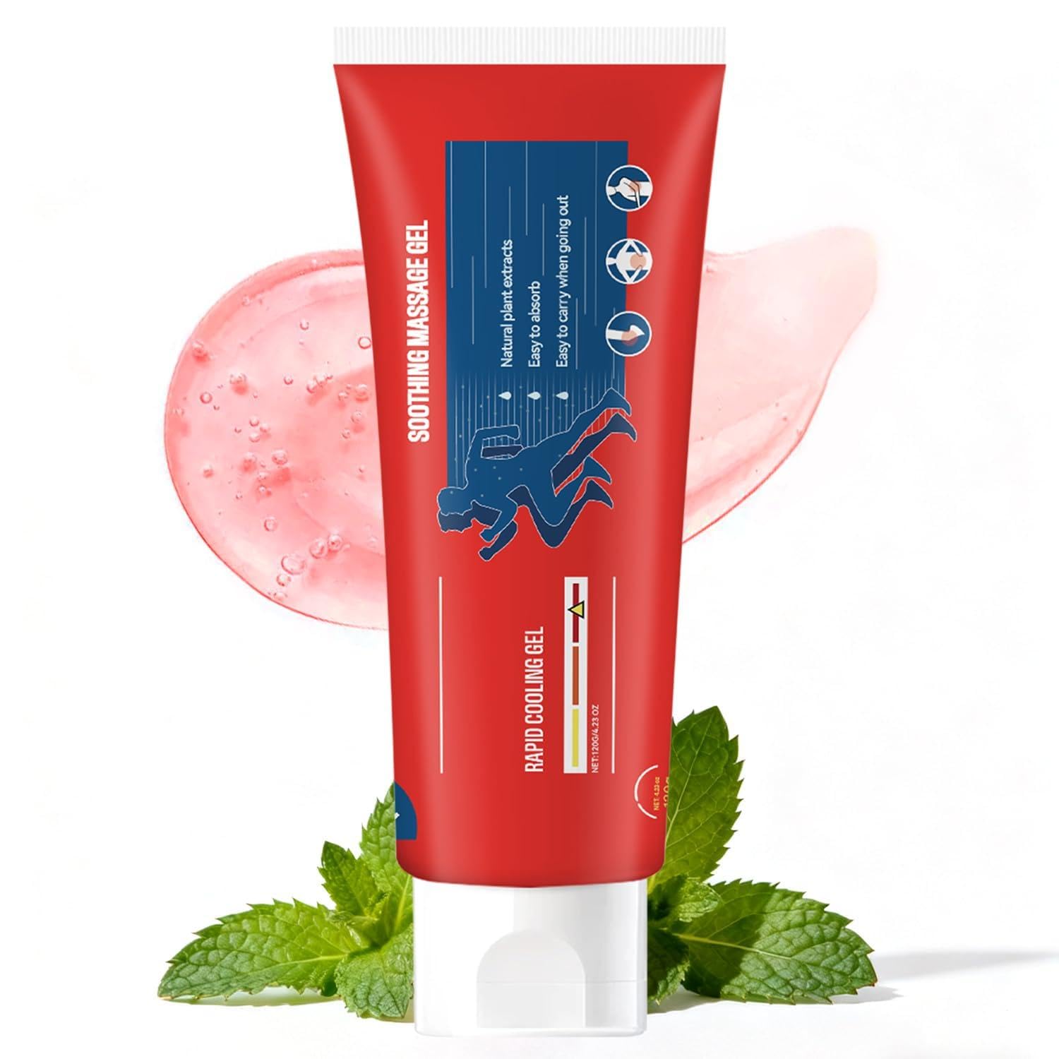 Joint Gel, Soothing Massage Cream, Joint Soothing Comfort Gel for Back, Neck, Keen, Muscle, and Foot, Absorb Quickly, Natural and Non-Greasy, 4.23OZ Josmon uk supplements