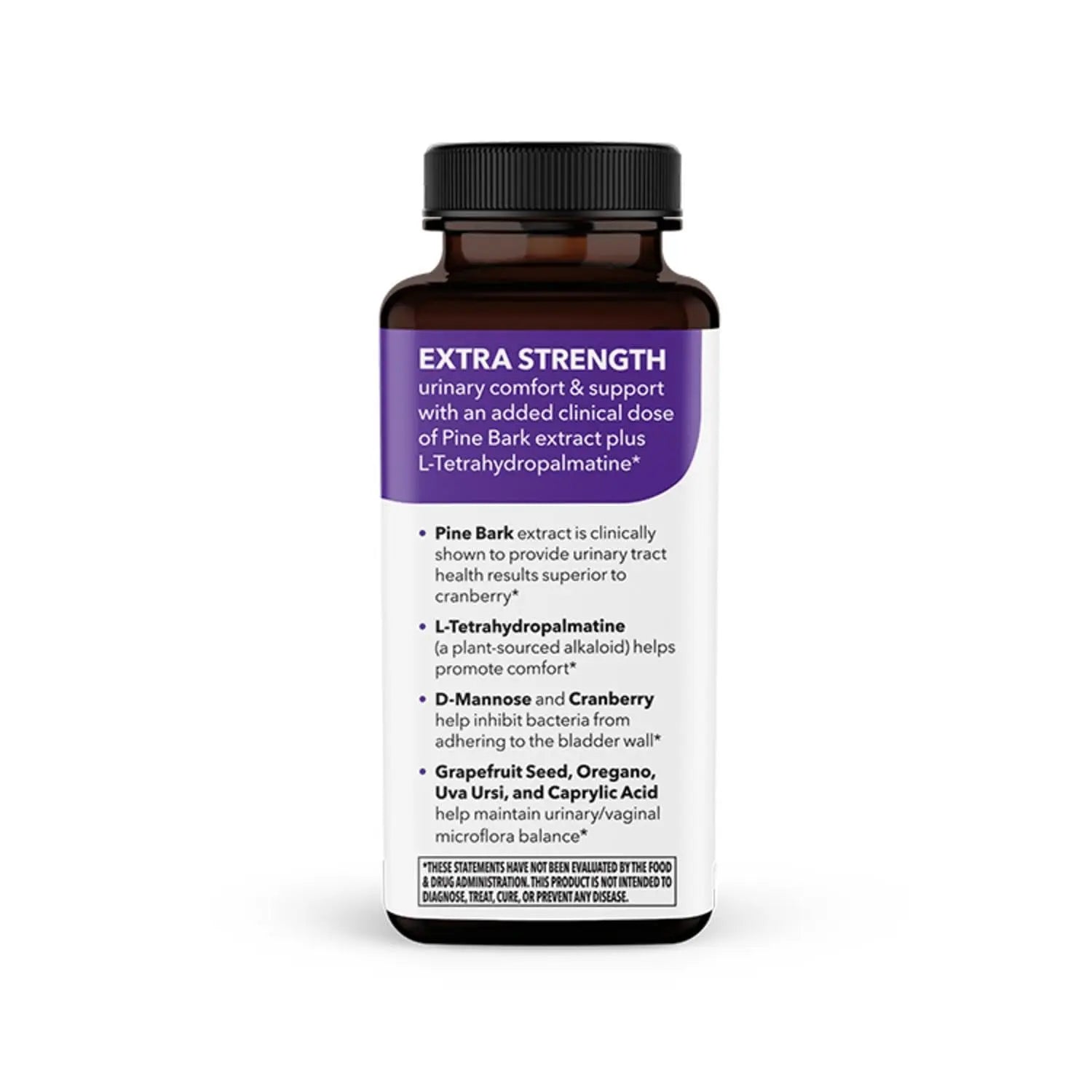 Urinari-X Extra Strength with Enhanced Comfort - Urinary Tract Support - Fast UTI Relief - Vitamin Supplement for Bladder Function - D-Mannose, Cranberry, Pinebark, Uva Ursi & Grapefruit - 90 Capsules LifeSeasons uk supplements